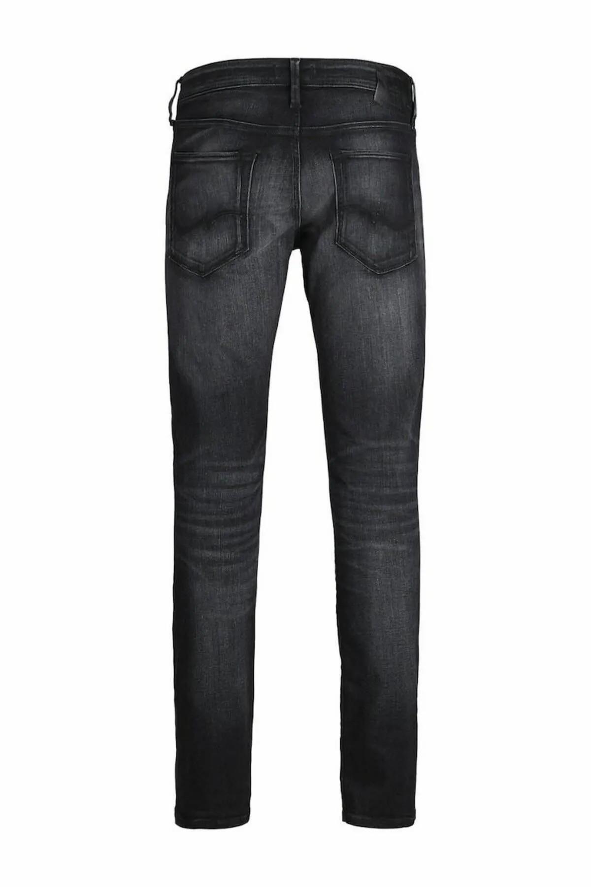 شلوار جین مردانه راسته فاق نرمال | جک اند جونز Jack & Jones 504849037 - تصویر 2