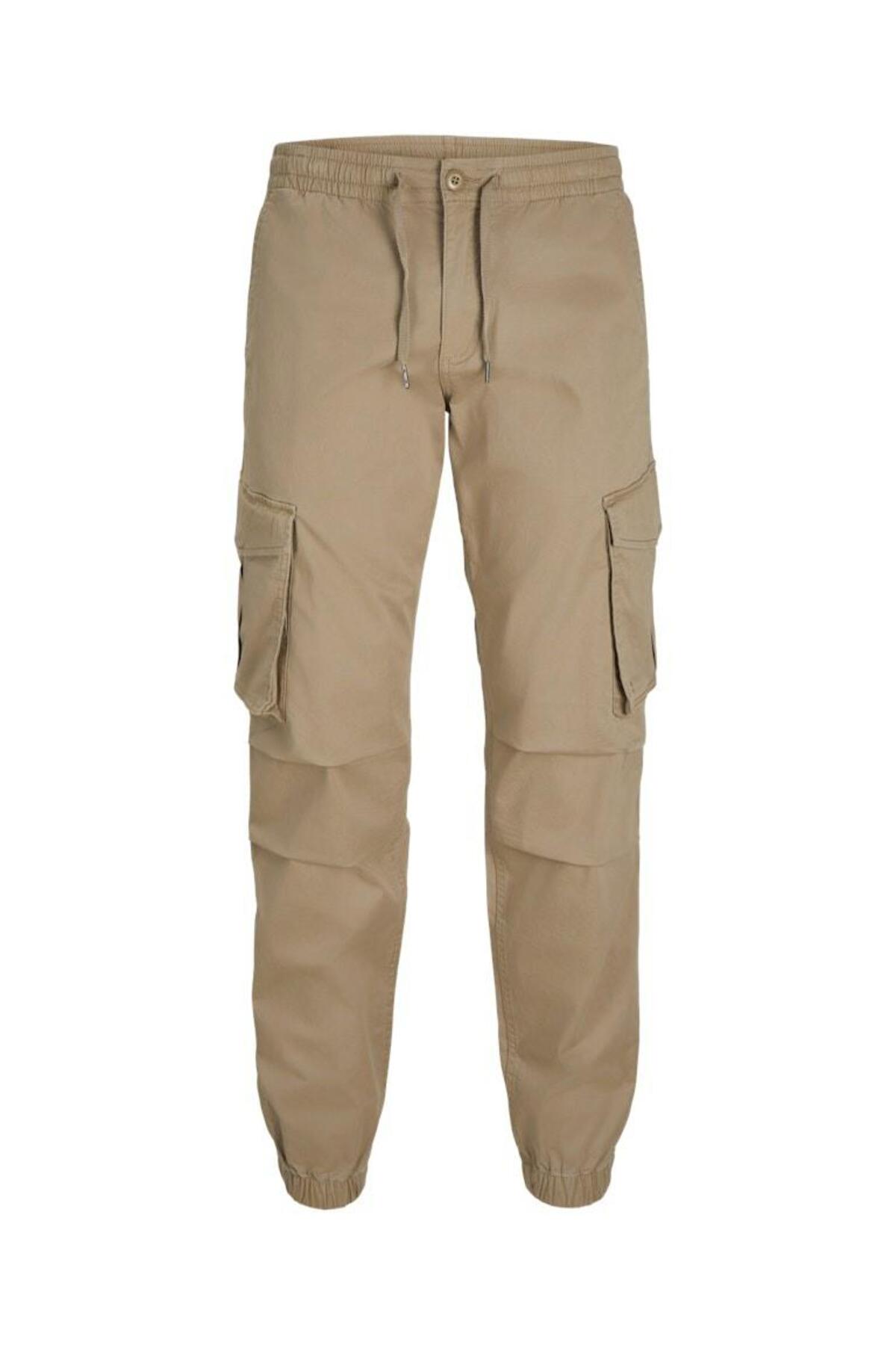شلوار مردانه راسته فاق نرمال | جک اند جونز Jack & Jones TYCF5D70FC954DD304 - تصویر 2