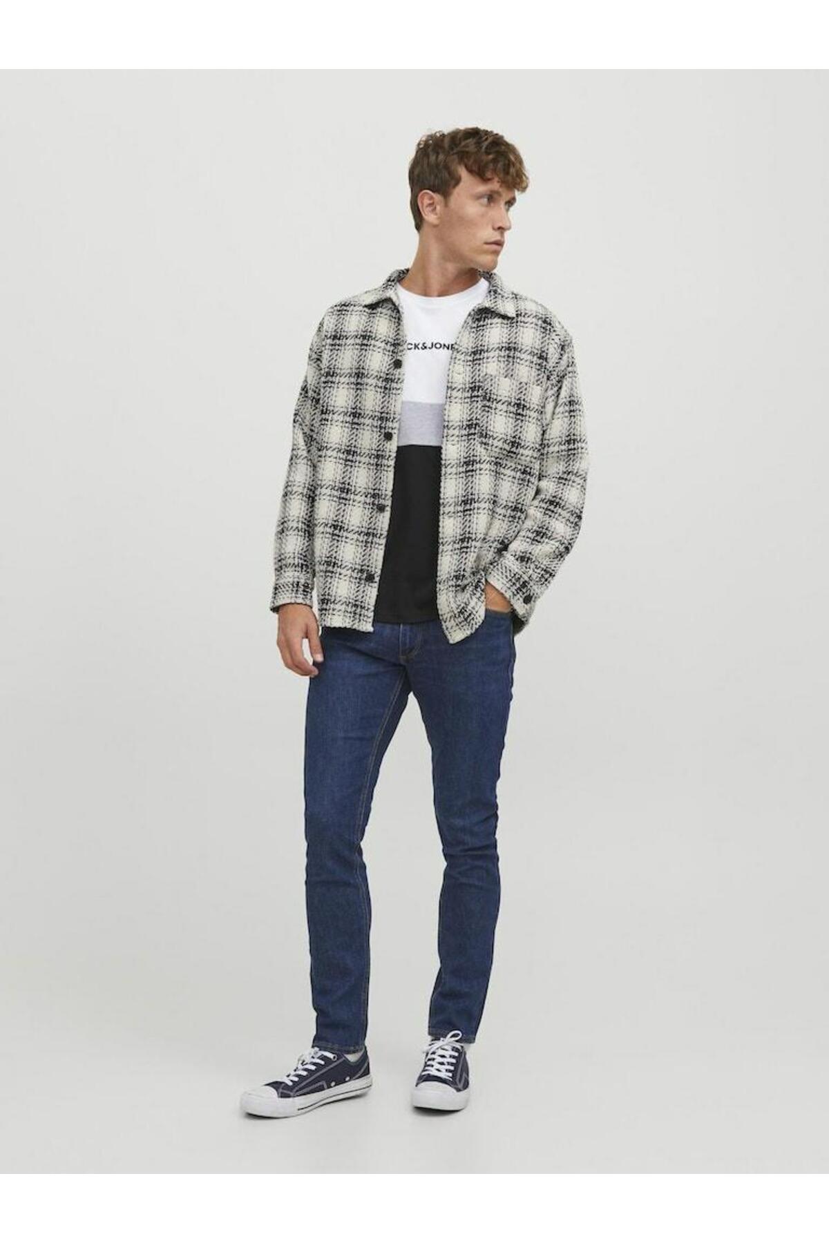 شلوار جین مردانه راسته فاق نرمال | جک اند جونز Jack & Jones 22mejck00000082 - تصویر 5