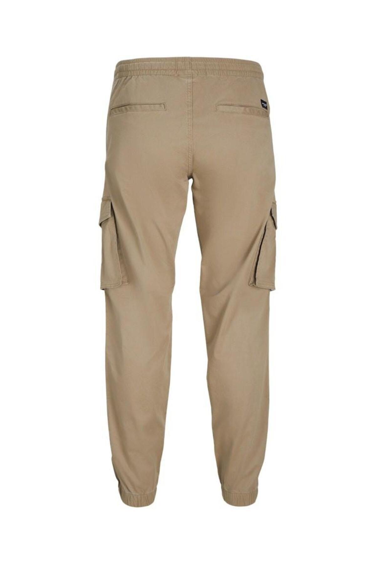 شلوار مردانه راسته فاق نرمال | جک اند جونز Jack & Jones TYCF5D70FC954DD304 - تصویر 4