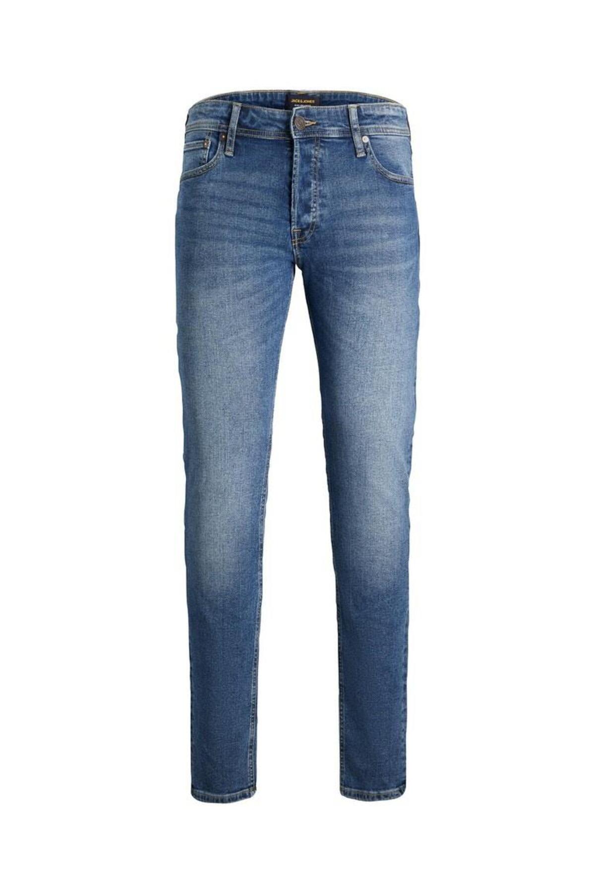 شلوار جین مردانه راسته فاق نرمال | جک اند جونز Jack & Jones 12184473 - تصویر 2