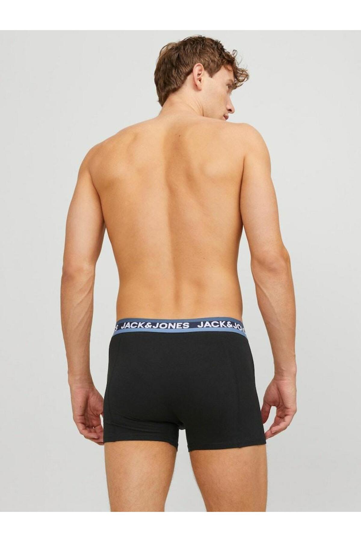 باکسر مردانه راسته فاق نرمال | جک اند جونز Jack & Jones 12246322 - تصویر 4
