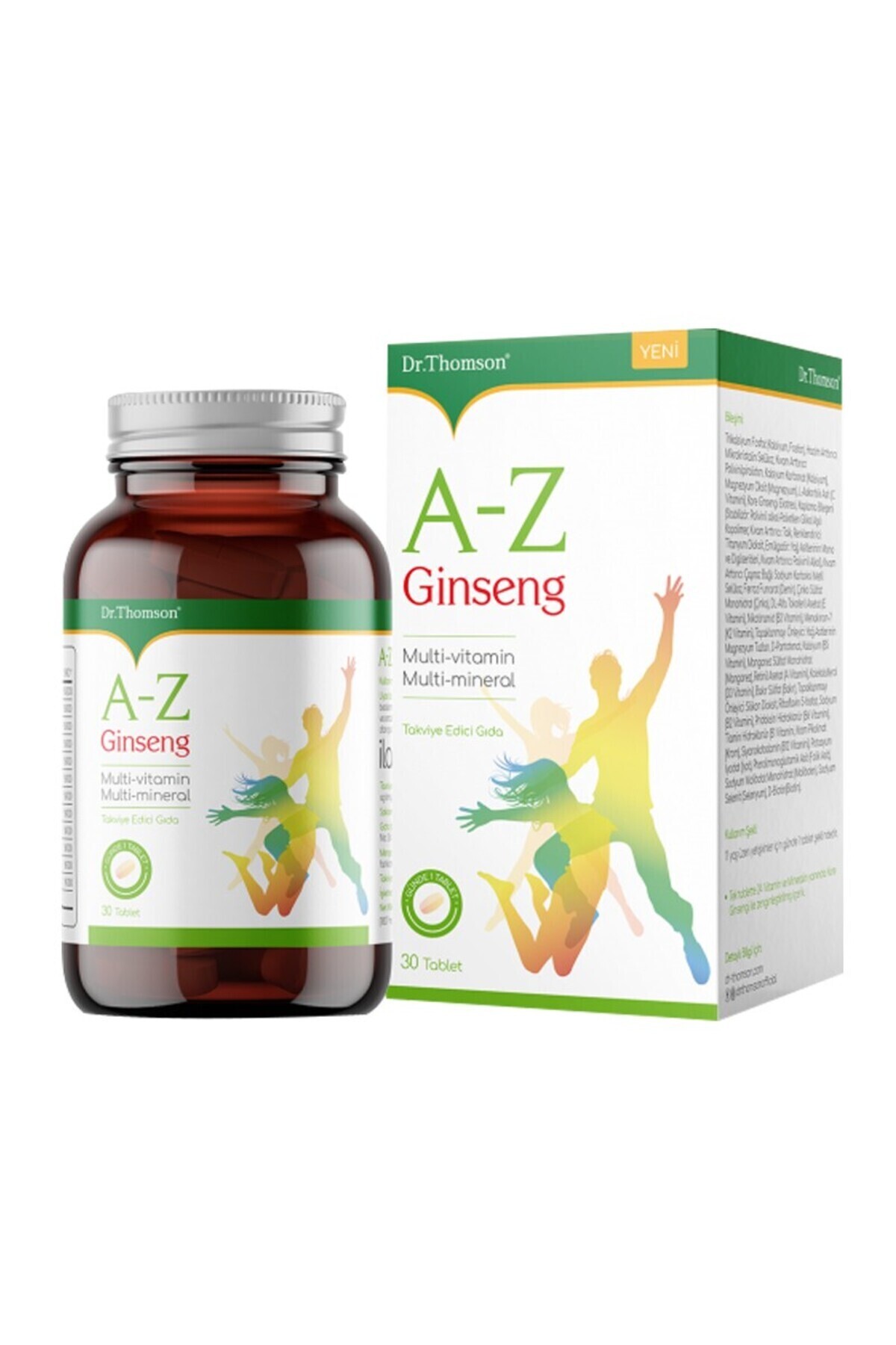 Ocean Orzax DR.THOMSON A-Z GİNSENG 30 TABLET - Fiyatı, Yorumları