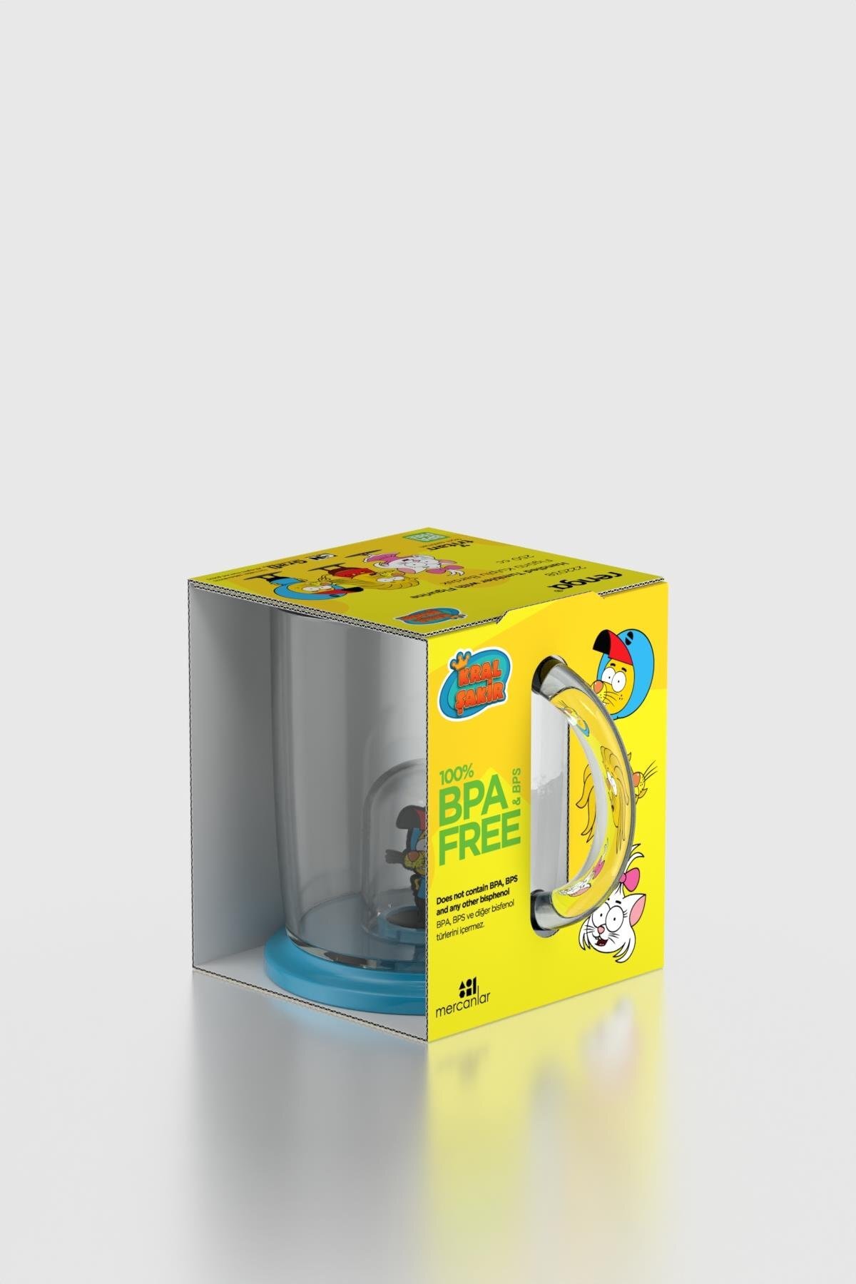 Renga Joy Kral Şakir Figürlü 250 ml Kulplu Tritan Bardak 222038 Mavi fotoğrafı 6 (önizleme)