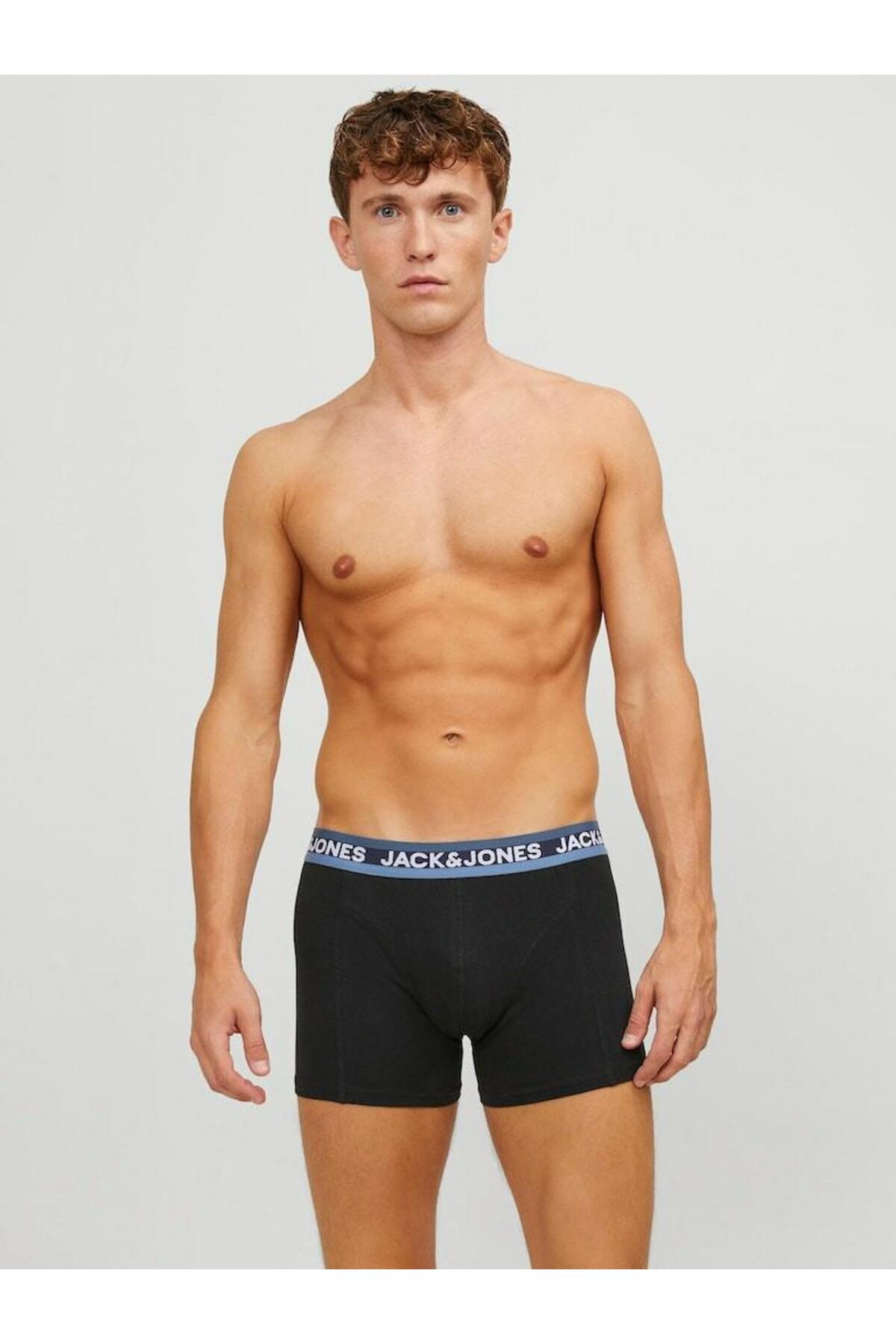 باکسر مردانه راسته فاق نرمال | جک اند جونز Jack & Jones 12246322 - تصویر 2