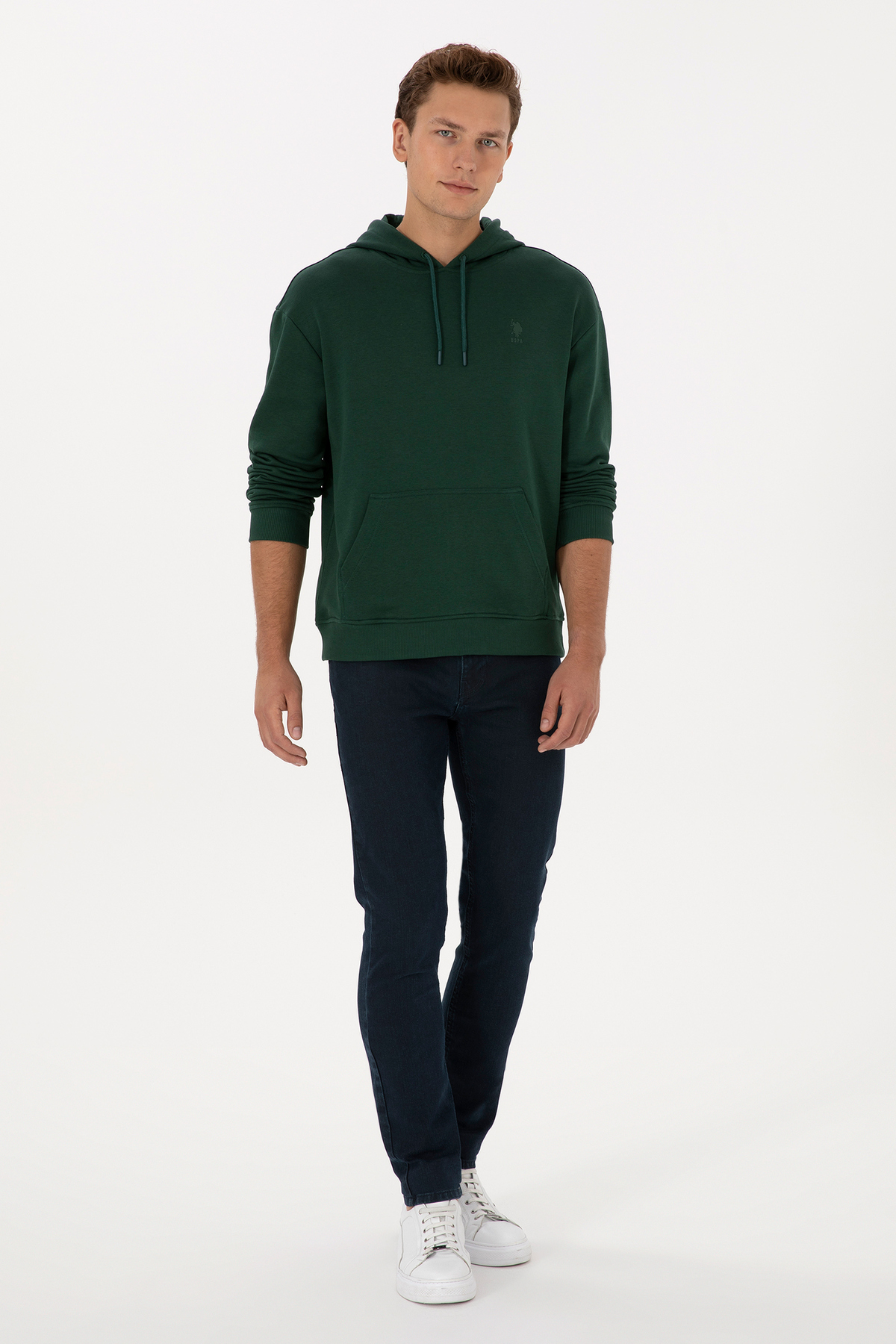 یو اس پولو شلوار جین مردانه سبز ۵۰۳۱۰۳۱۸-DN۰۰۳۰