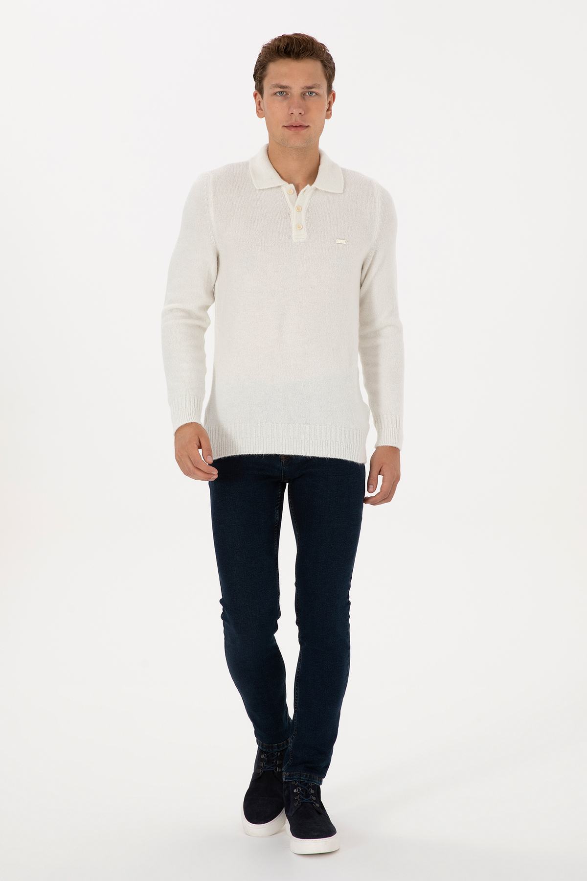 یو اس پولو شلوار جین مردانه سبز ۵۰۳۱۰۳۰۵-DN۰۰۳۰