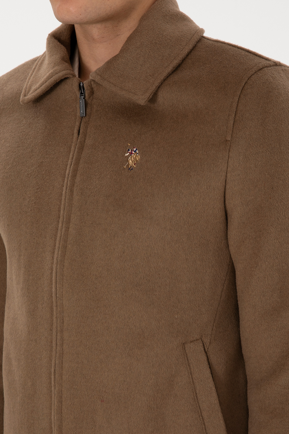 کاپشن مردانه یقه کلاسیک | یو اس پولو U.S. Polo Assn. 50310333 CN - تصویر 7