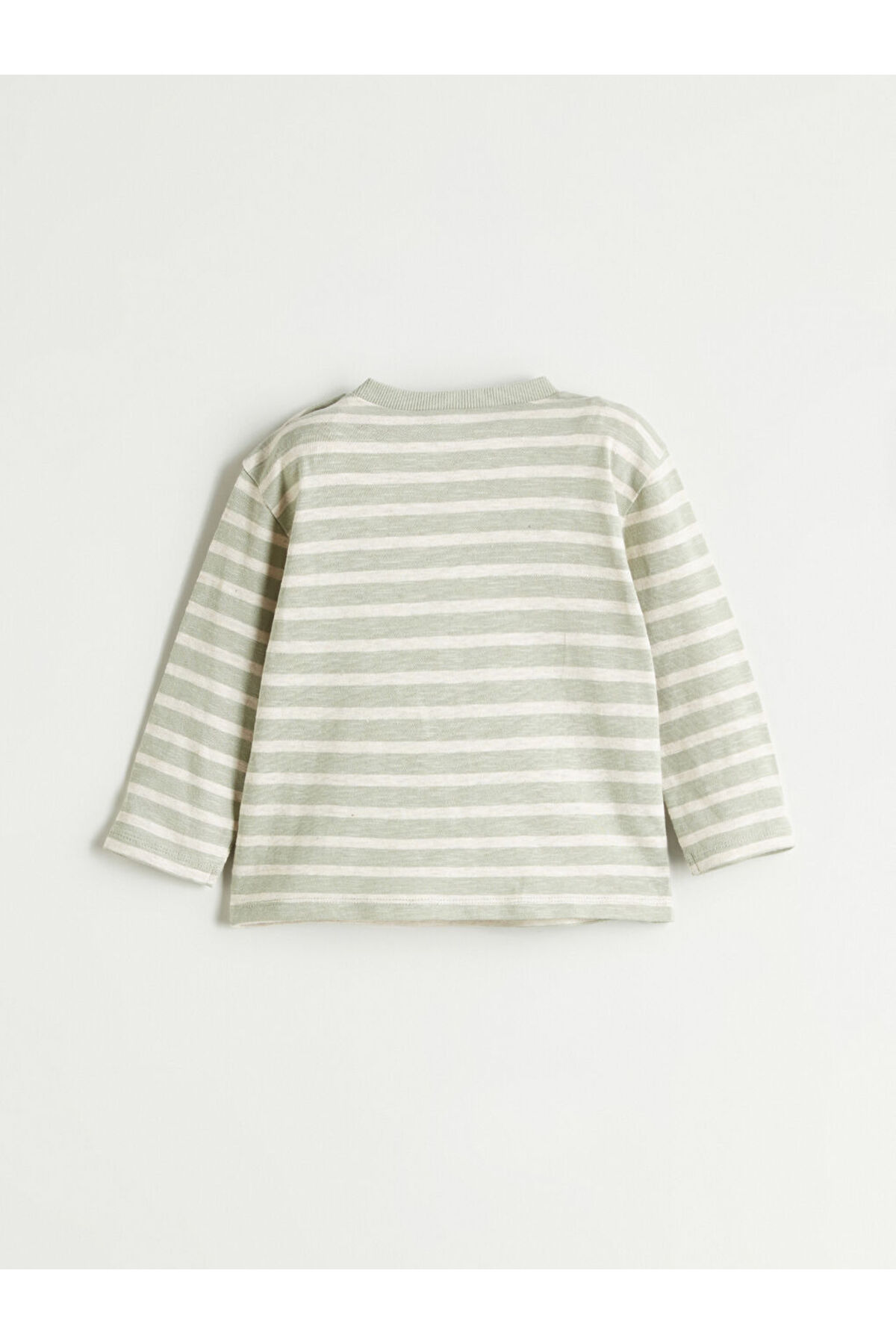 LC Waikiki Bisiklet Yaka Erkek Bebek Sweatshirt fotoğrafı 4 (önizleme)