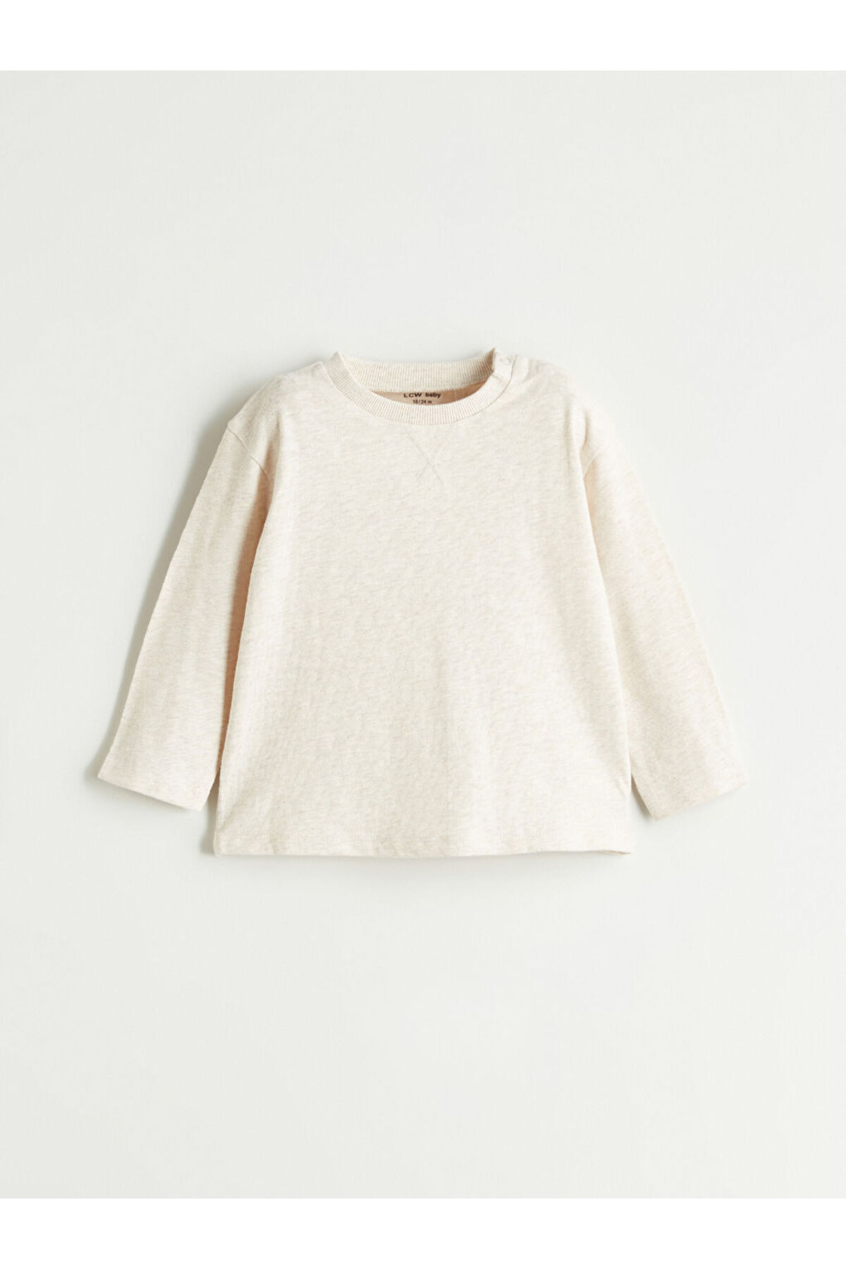 LC Waikiki Bisiklet Yaka Erkek Bebek Sweatshirt fotoğrafı 5 (önizleme)