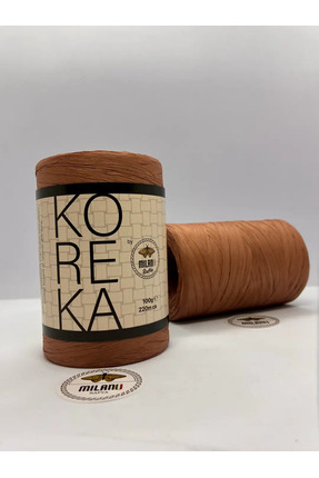 Milano Koreka Rafya El Örgü Ipliği 100gr 220mt