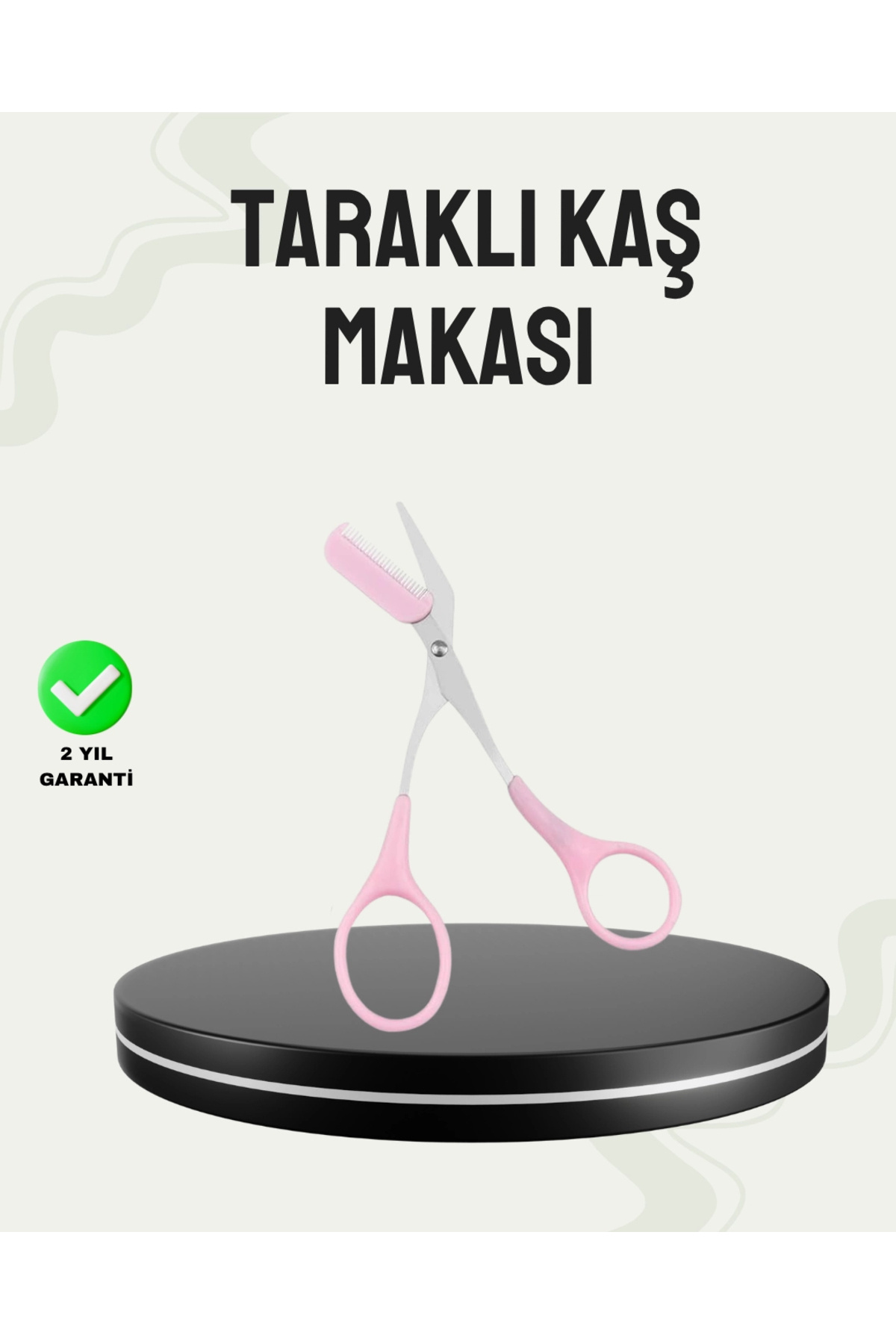 CANSA Mini Taraklı Kaş Düzeltici – Hassas Şekillendirme ve Taşınabilir Tasarım