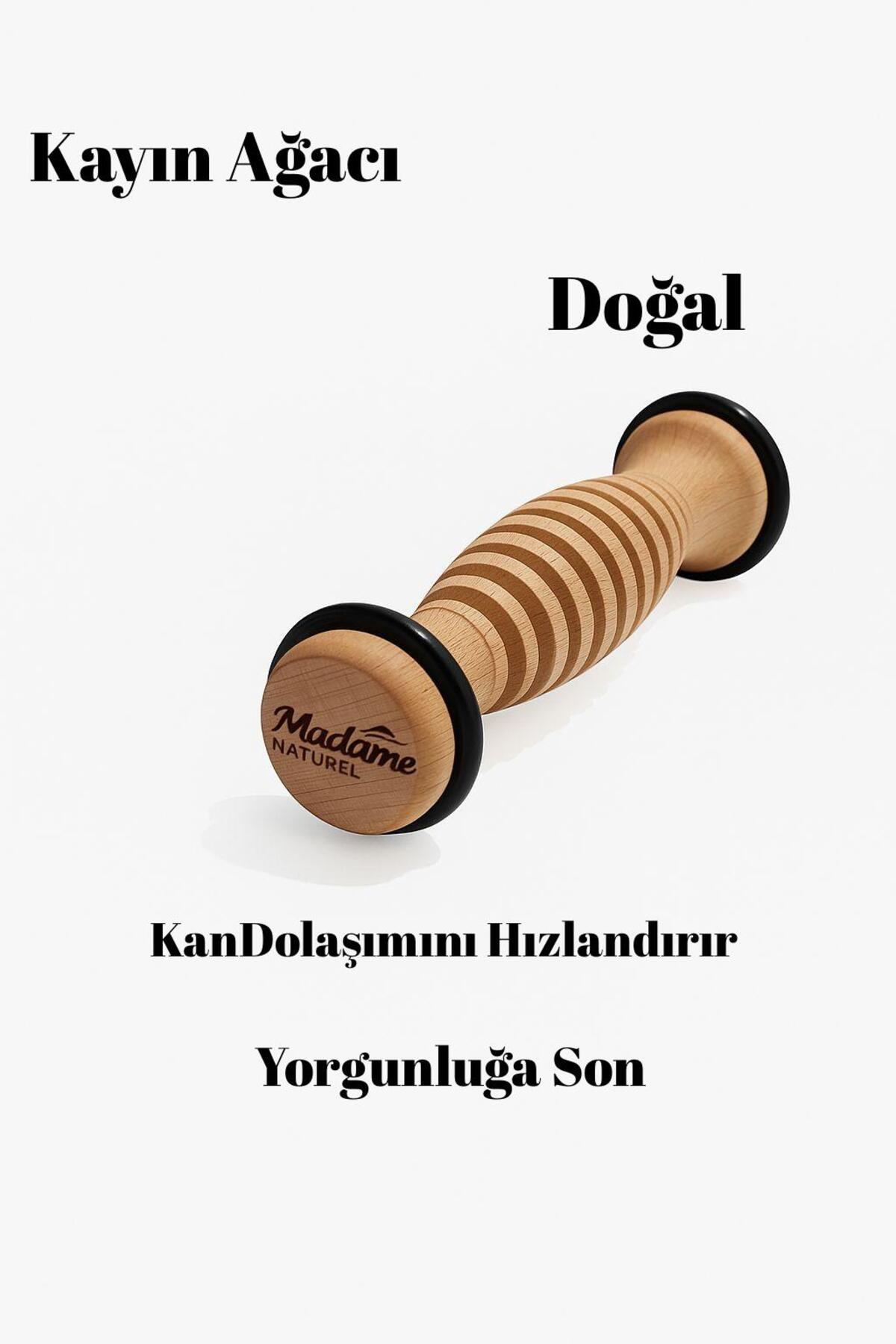 %100 DOĞAL AHŞAP MASAJ ALETİ — Mmde00144 — تصویر 6 از 8