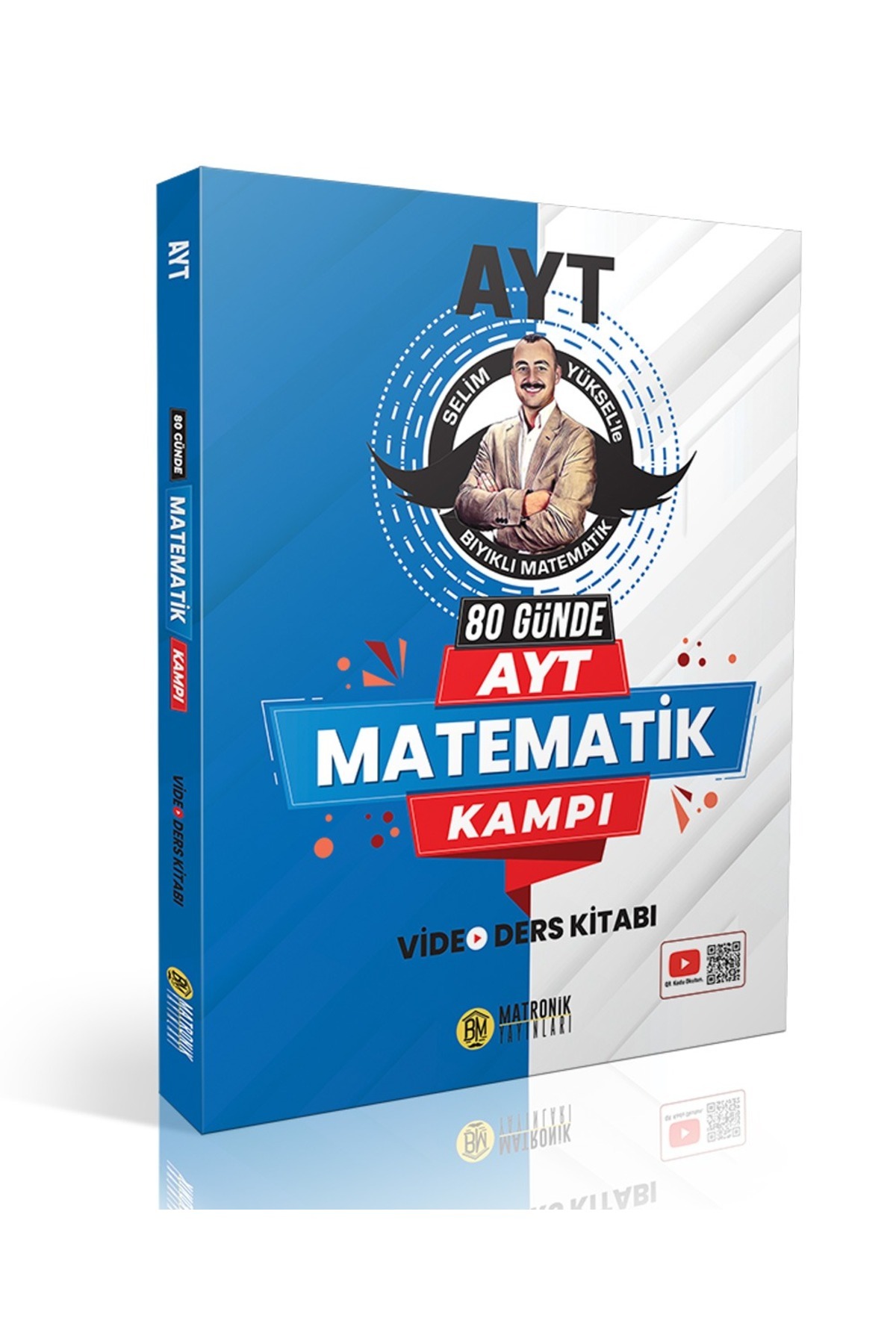 Bıyıklı Matematik 80 Günde AYT Matematik Kampı Video Ders Kitabı Selim Yüksel 2026
