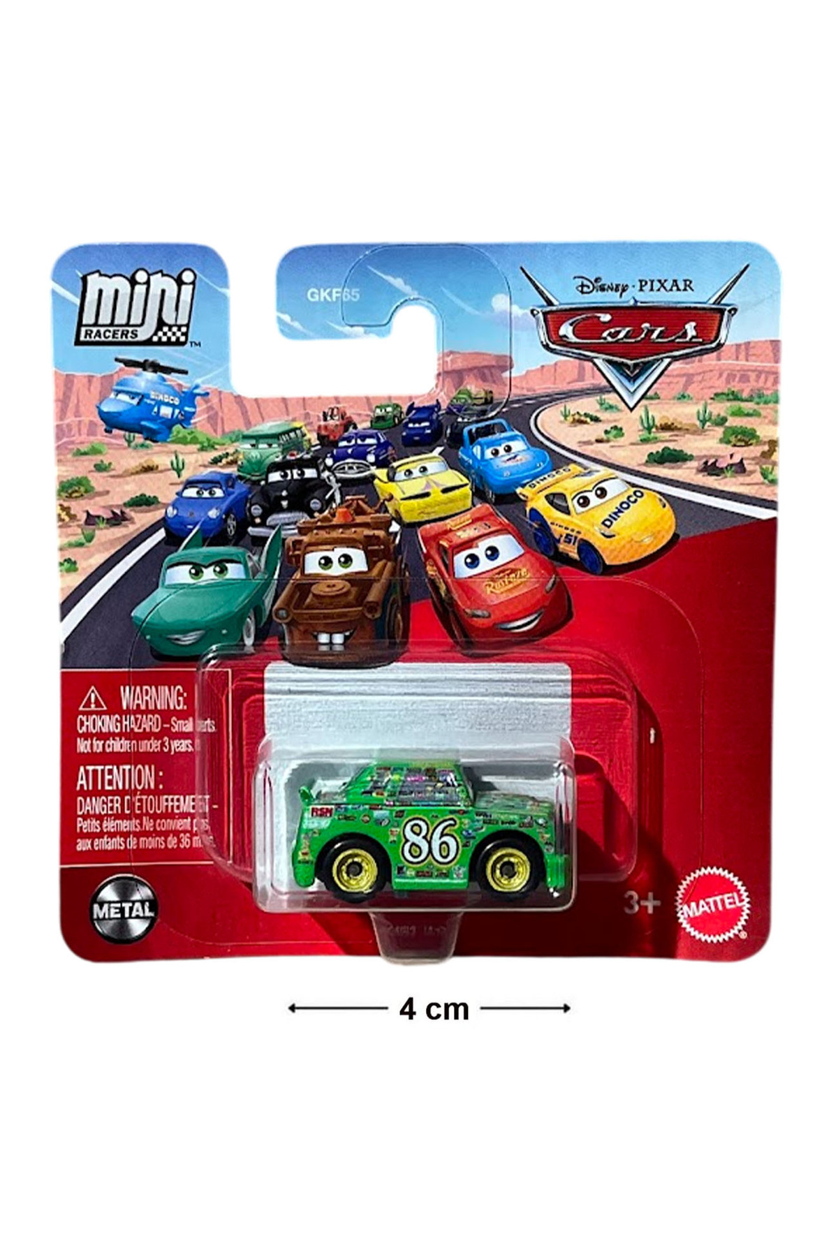 4wd Mini Racer パーツセット 6パック Cars Mini Racers Radiator Springs Race & Rescue - Chick Hicks