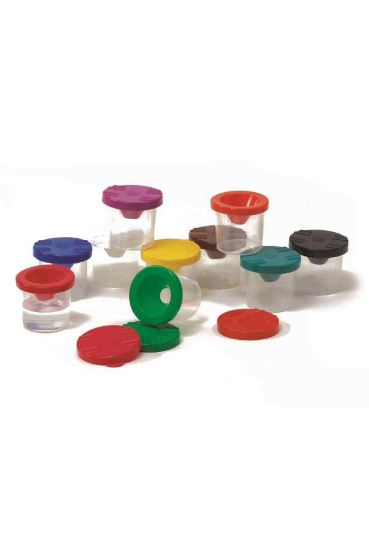 ظروف رنگ و درپوش‌های ضد ریختن