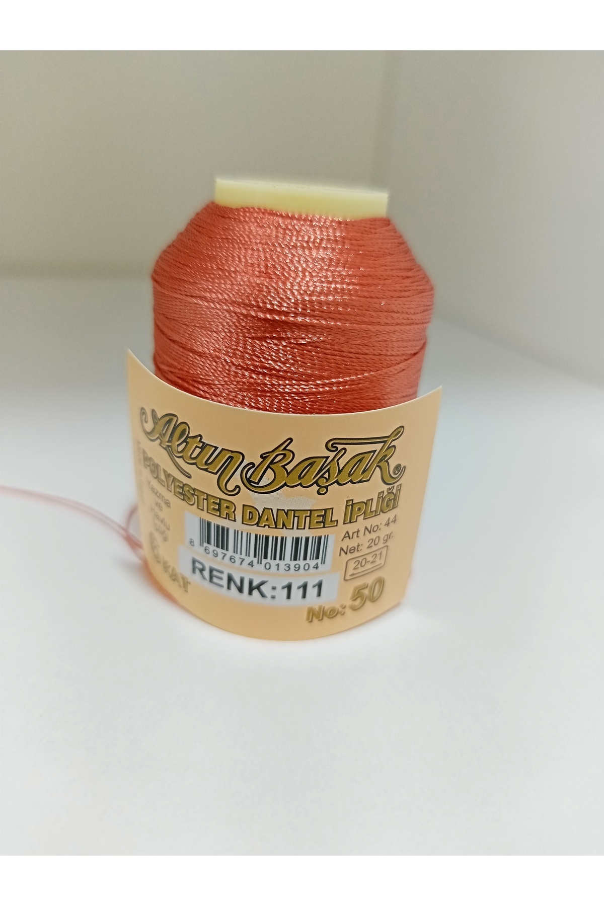 Altınbaşak Polyester Oya İpi ve Dantel İpliği 20 gr No:50 6 Kat