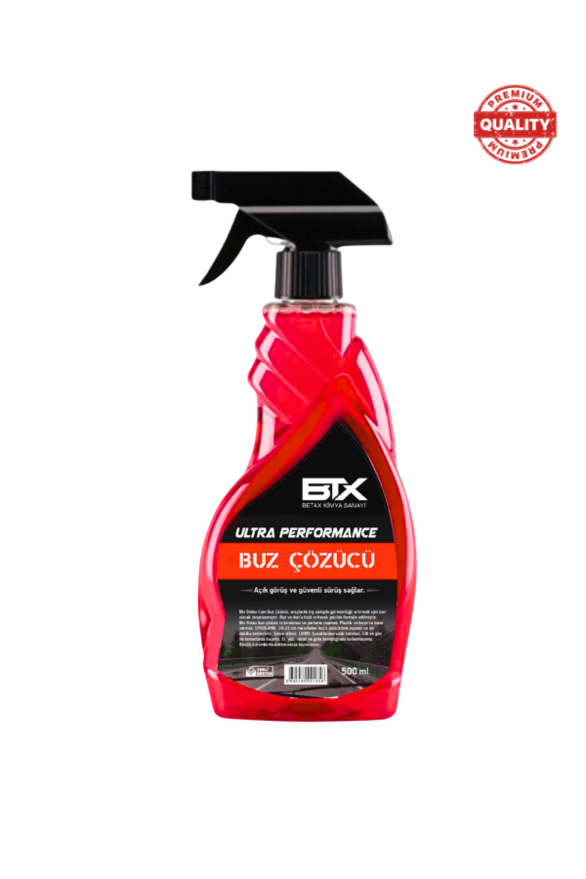 Betax Ultra P. Kırmızı Buz Çözücü Sprey 500ml