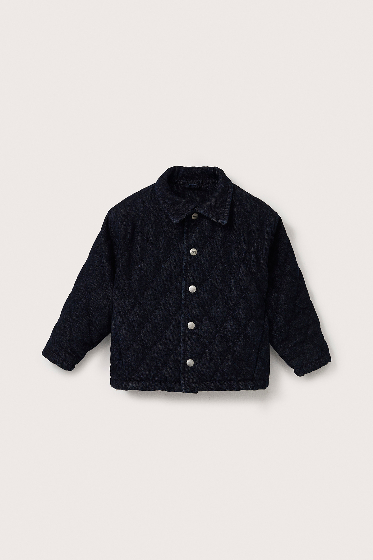Marvy Indigo Denim Kapitone Ceket fotoğrafı 6 (önizleme)