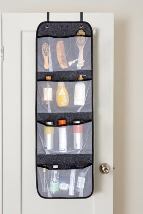 Helen's Home Kapı Arkası Düzenleyici Organizer 4 Bölmeli 103x32 cm | File Cep...