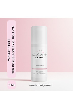 AMOUR DE LA NATURE Doğal Ter Kokusu Önleyici Roll-on 75 ML