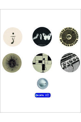 ON DİJİTAL BASKI MERKEZİ Müzik Temalı 6 Adet Rozet Seti