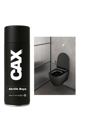 caxcolors DUŞAKABİN-LAVABO-FAYANS-KLOZET SPREYİ SUYA DAYANIKLI SPREY BOYA 400 ML