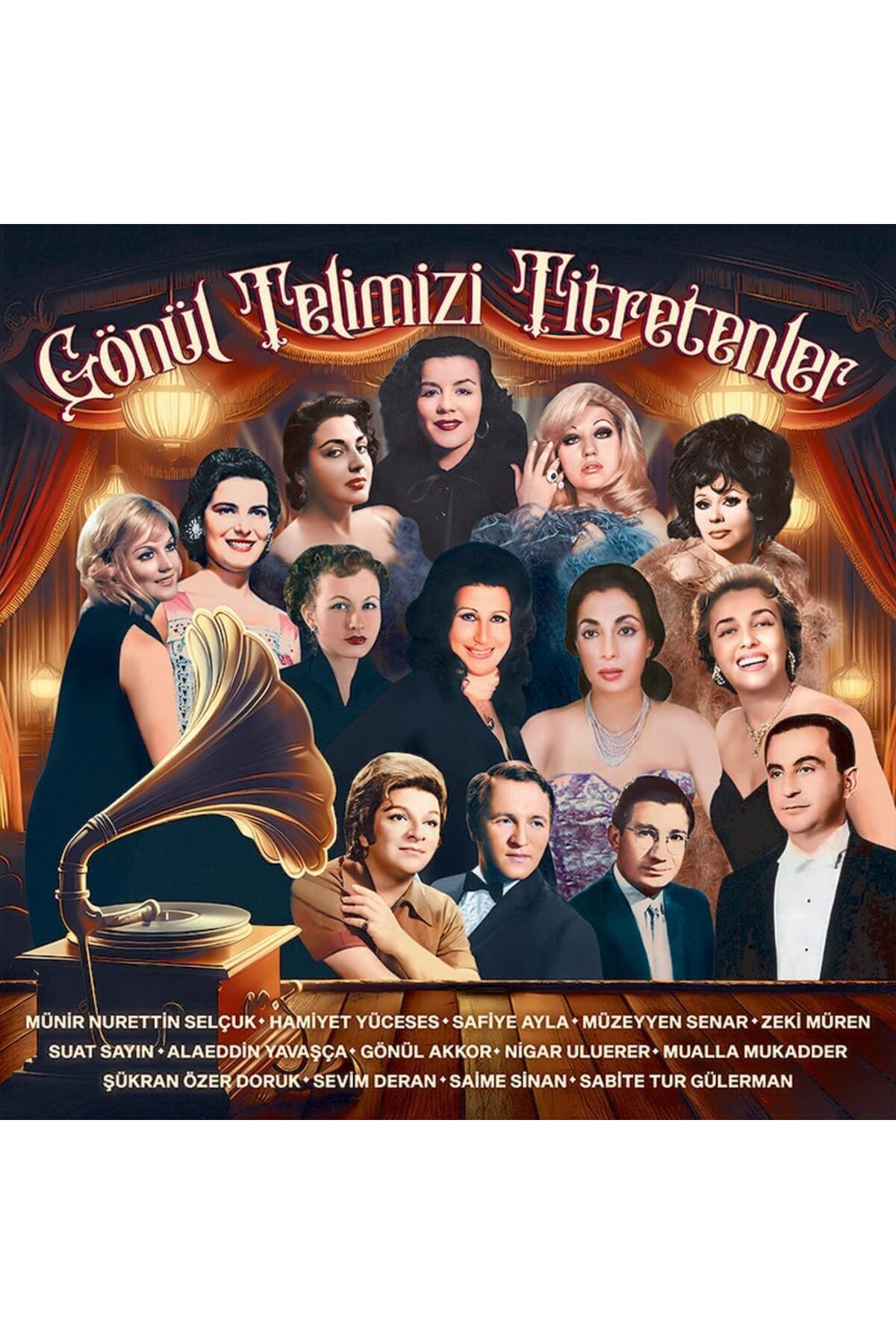 STOREMAX Çeşitli Sanatçılar Gönül Telimizi Titretenler Plak 1184728