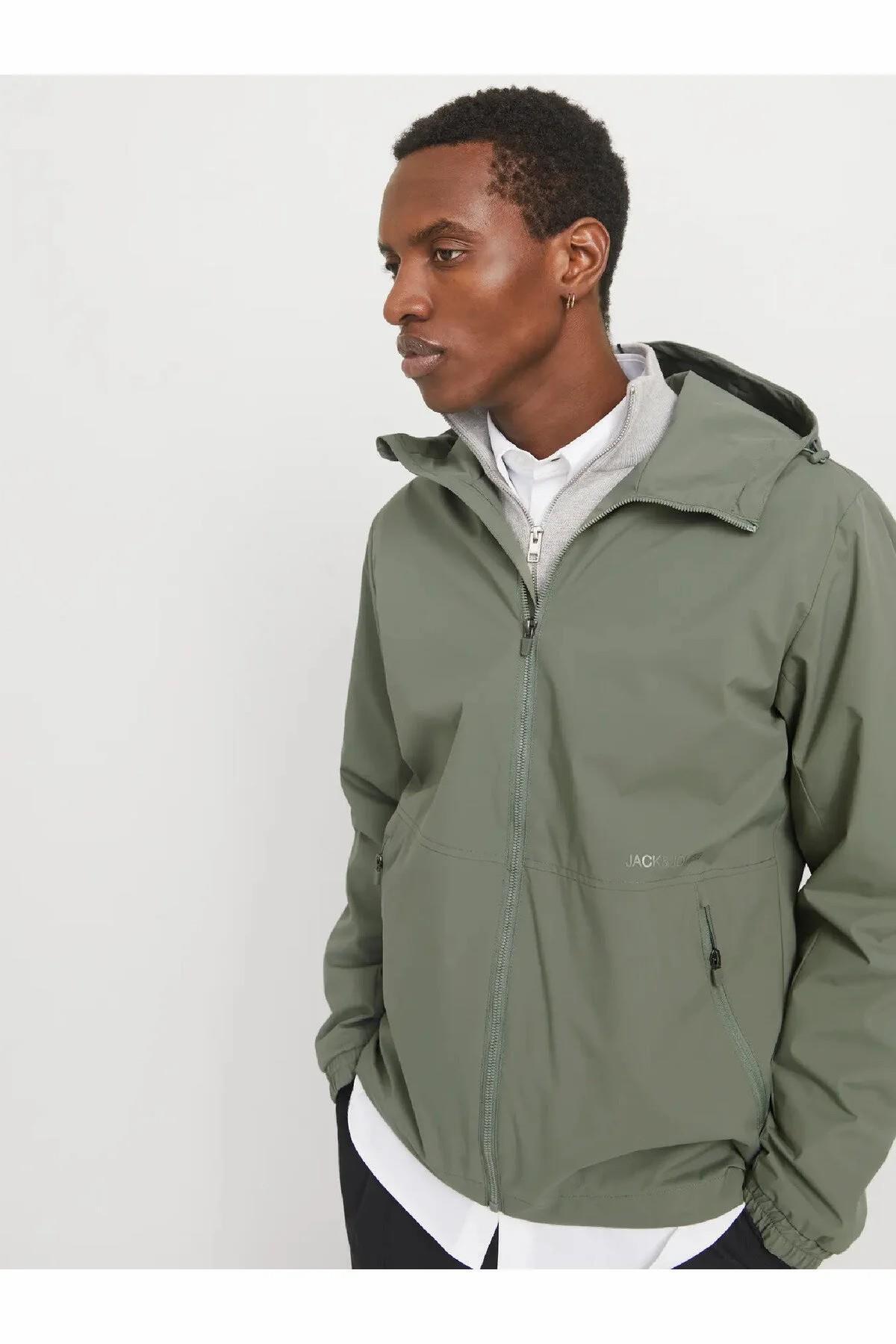 کت مردانه راسته آستین بلند | جک اند جونز Jack & Jones 12268606-Agave Gree - تصویر 6