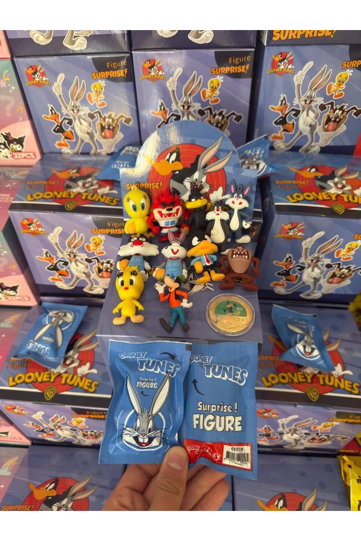 Bakmakistersen Looney Tunes Hediyelik Figür Paket Looney Tunes