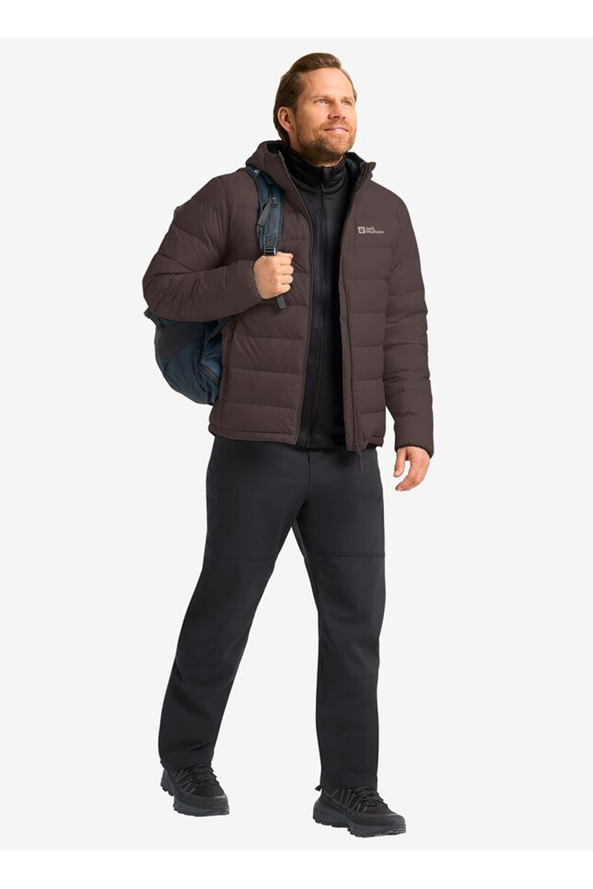 کاپشن اسپورت مردانه هودی | جک ولف اسکین Jack Wolfskin 5003312654 TR - تصویر 3
