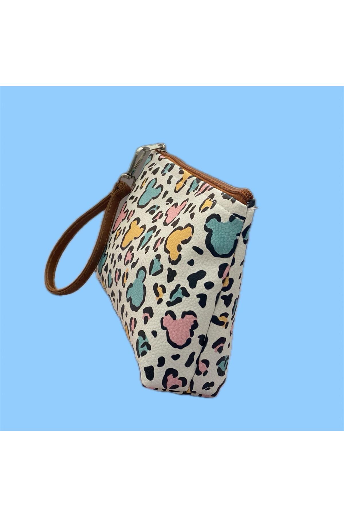 Filemo tasarım Kadın Renkli Clutch Çanta görsel 2