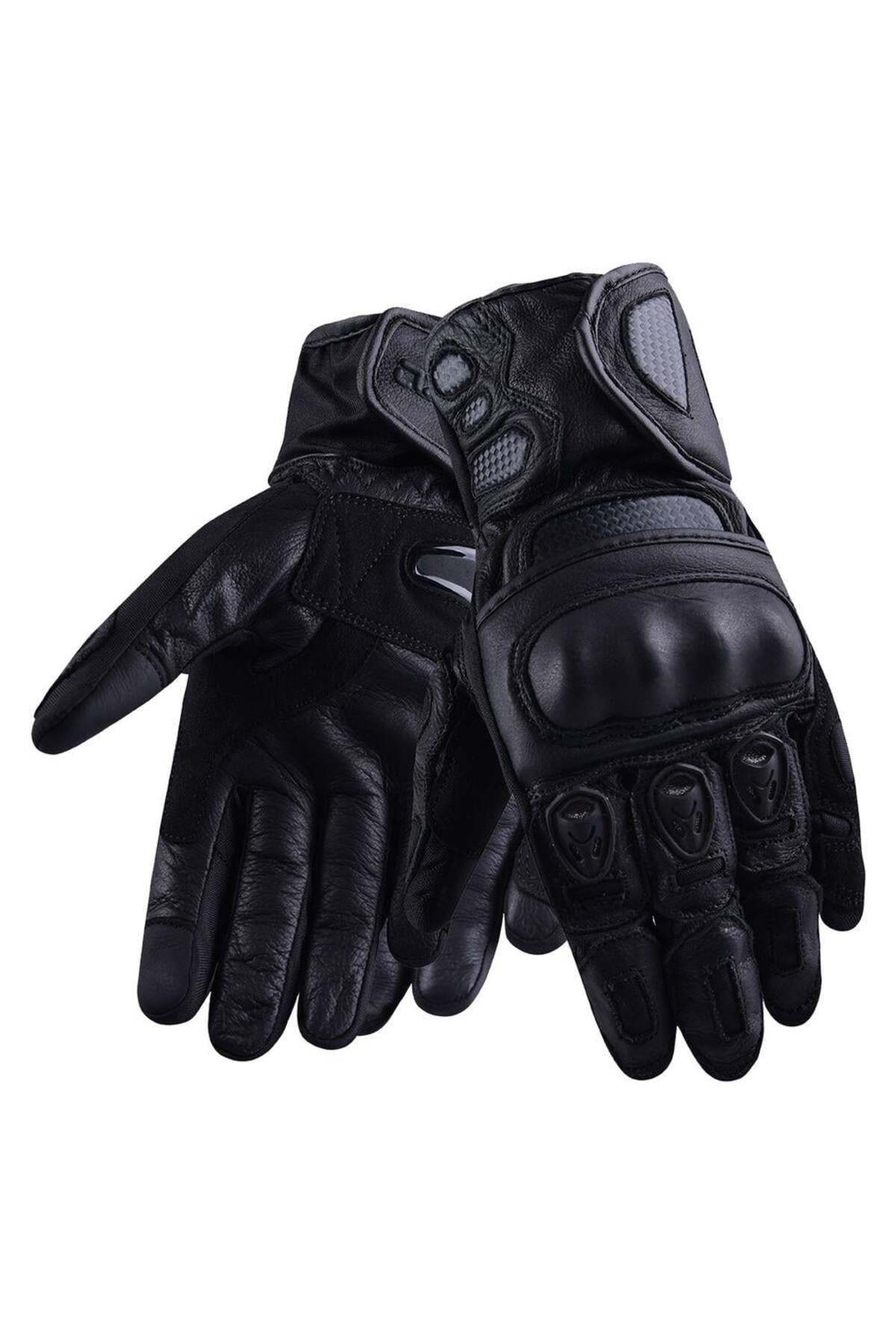 Vexo Vanguard H20 Motosiklet Eldiveni Siyah
