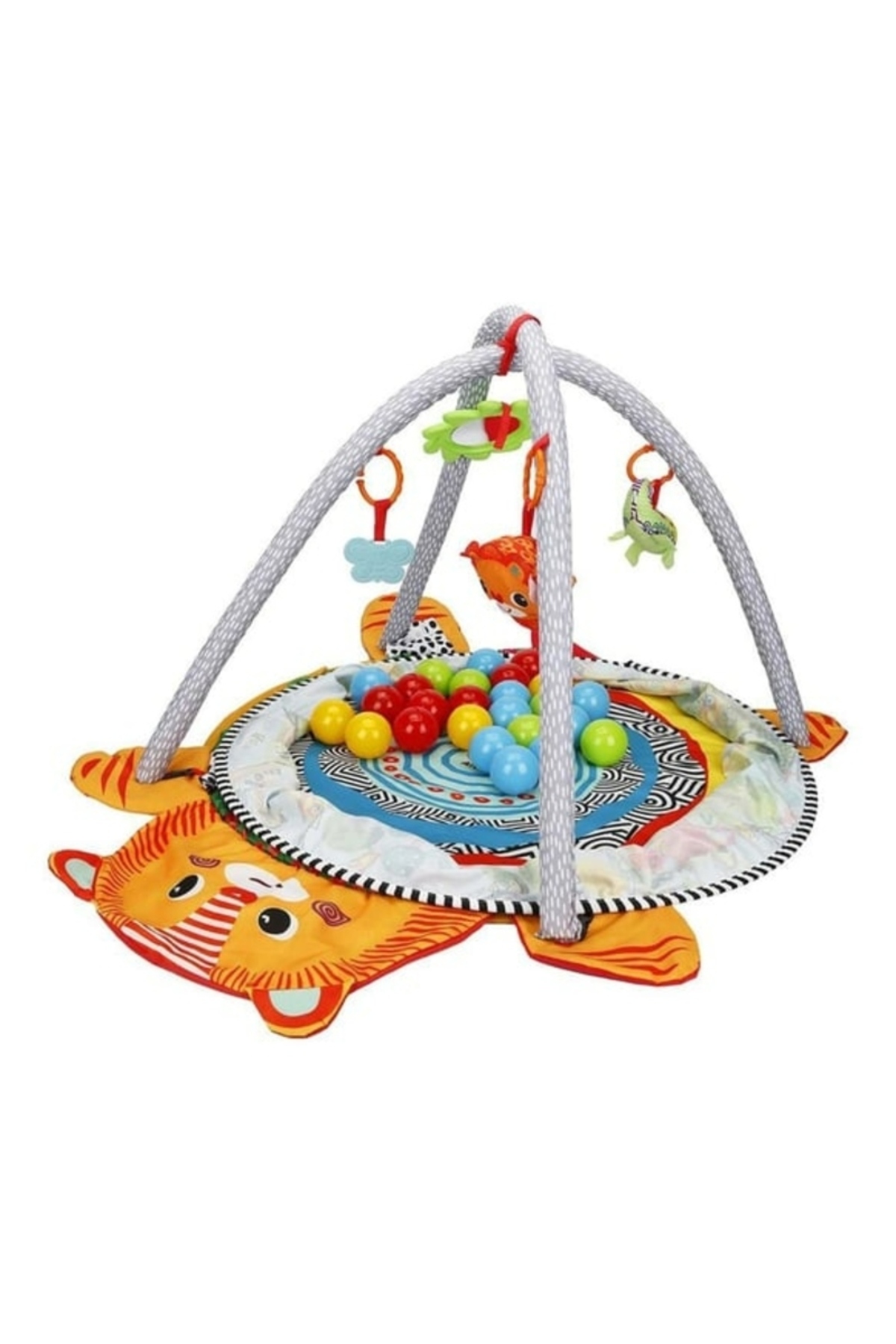 babydoor Toys Komik Aktivite Jimnastik Topu Sevimli Aslan 3 ü 1 Arada Aktivite ve Oyun Halısı 506 fotoğrafı 7 (önizleme)