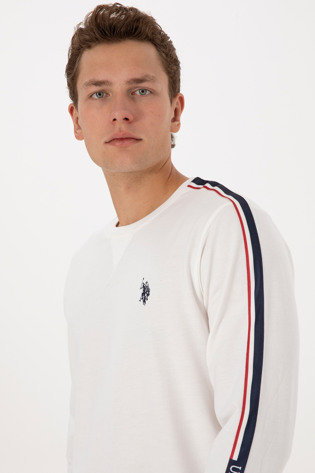 ست پیژامه و لباس خواب مردانه یقه گرد | یو اس پولو U.S. Polo Assn. 50318596 TR - تصویر 2