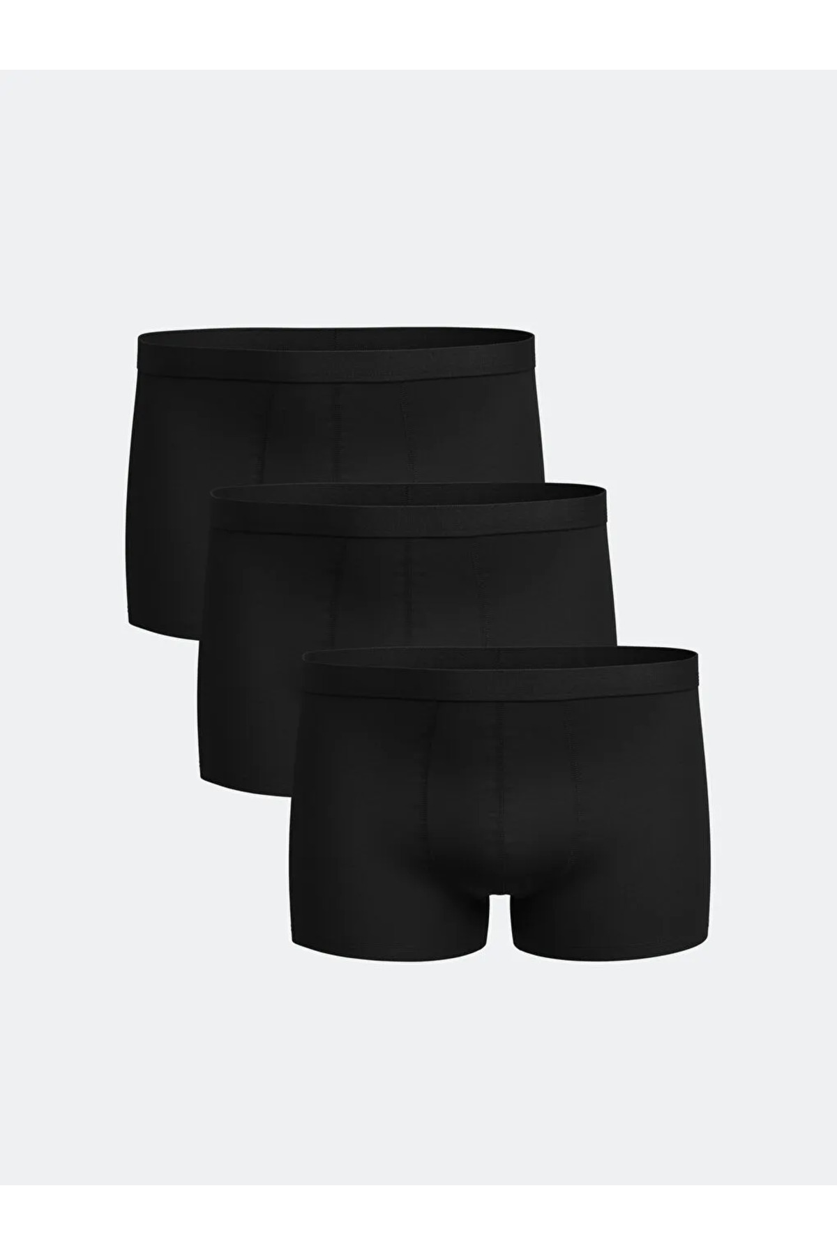 ال سی وایکیکی بسته ۳ عددی شورت ورزشی مردانه راحت و انعطاف‌پذیر نخی