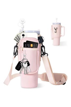 Popidima Quencher Pipetli 1.18 Lt Termos Askılı Neopren Koruma Termos Kılıfı ...