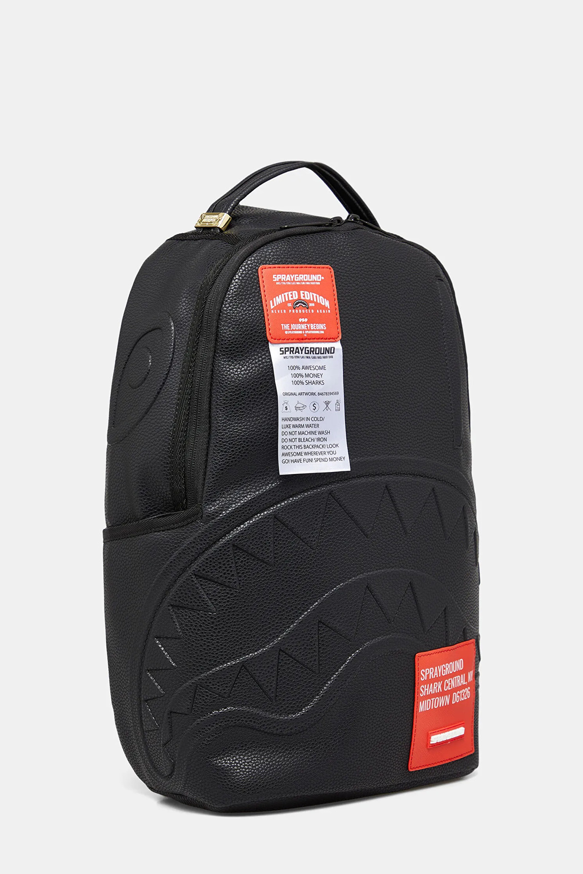 Ekospot Sprayground Shark Central NY Midtown D61326 Erkek Sırt