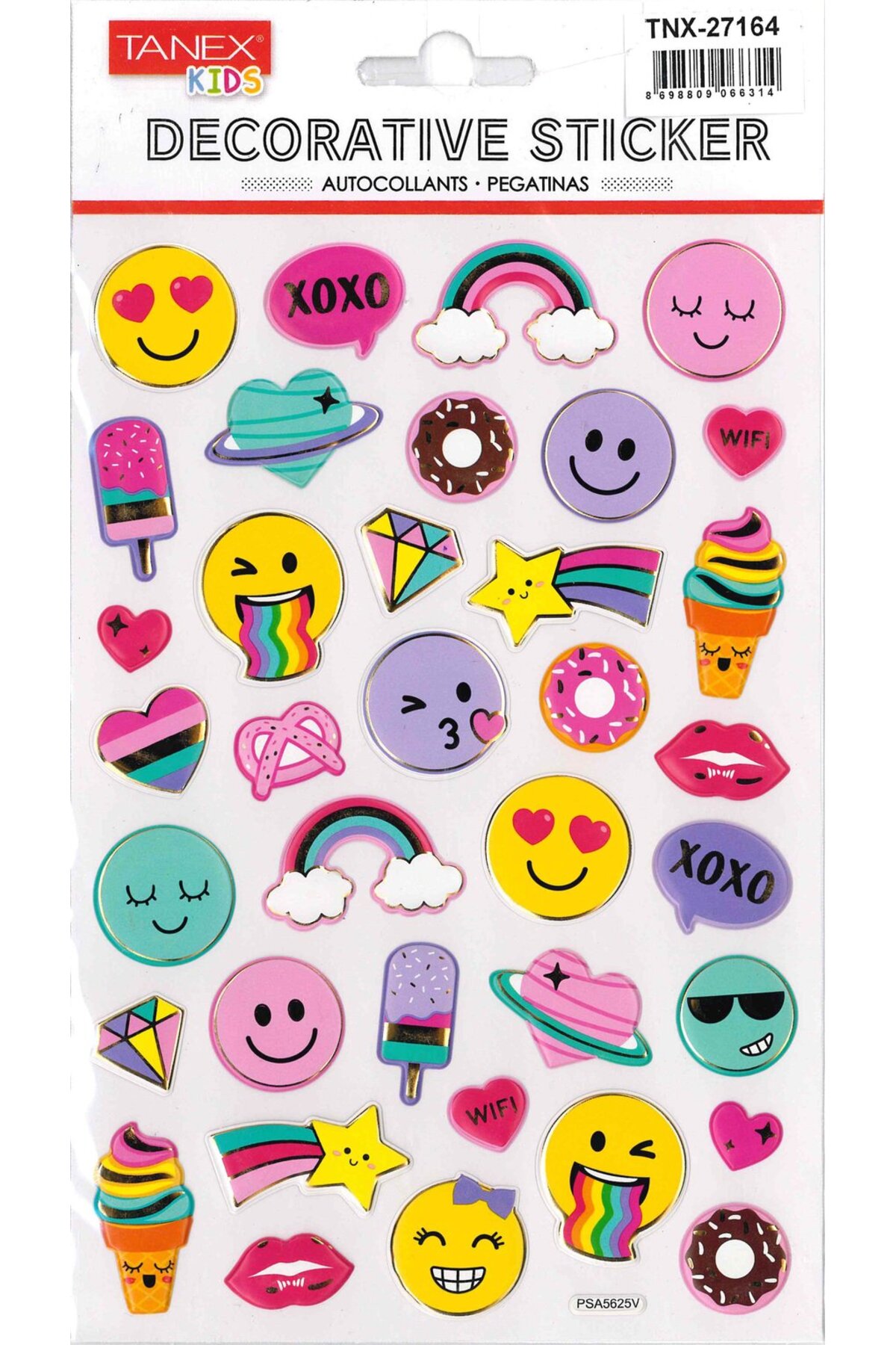 مجموعه چهره‌های رنگارنگ Tnx-27164