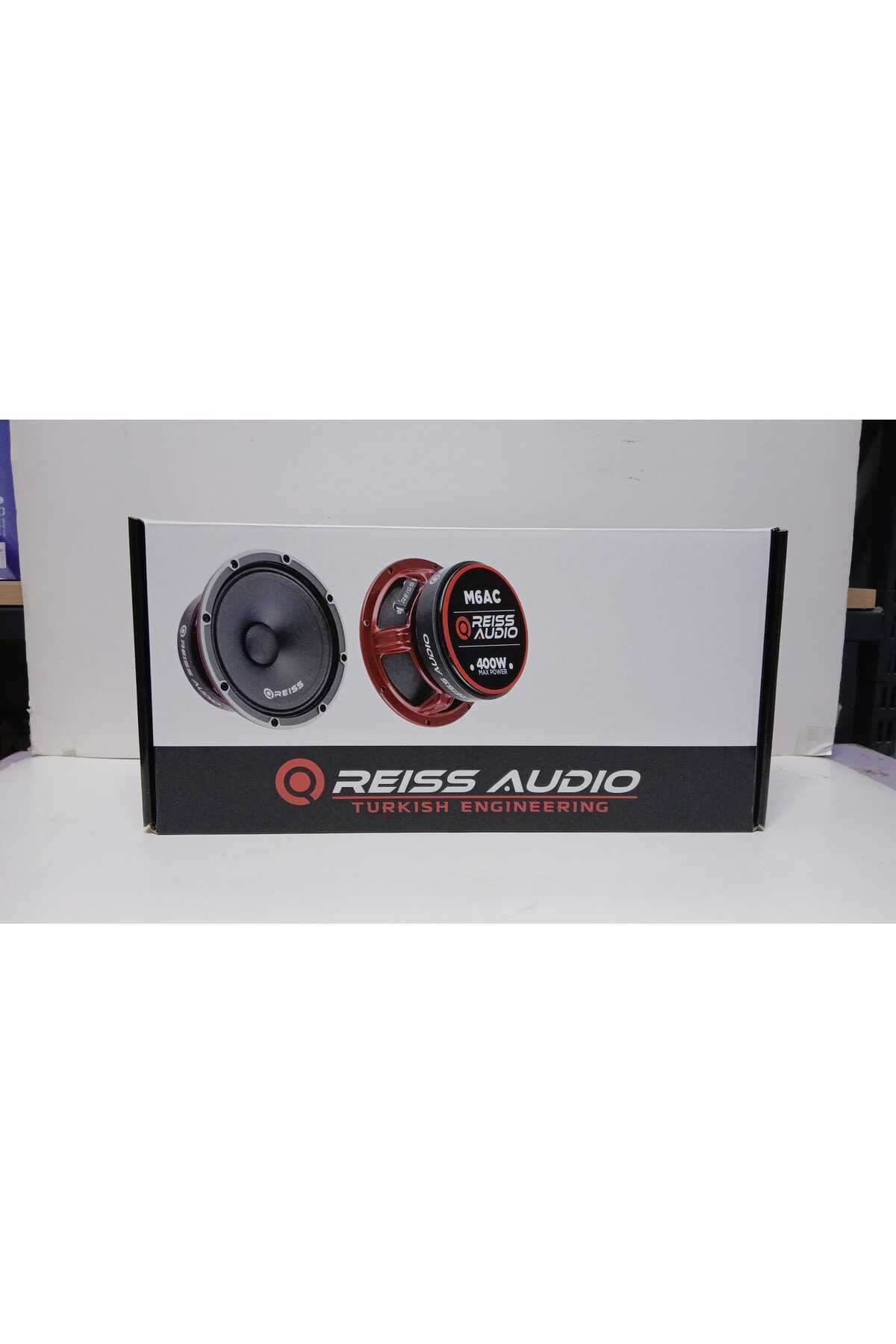 REISS AUDIO RS-M6AC 16 CM MİDRANGE 400 WATT MAXİMUM POWER 200 WATT