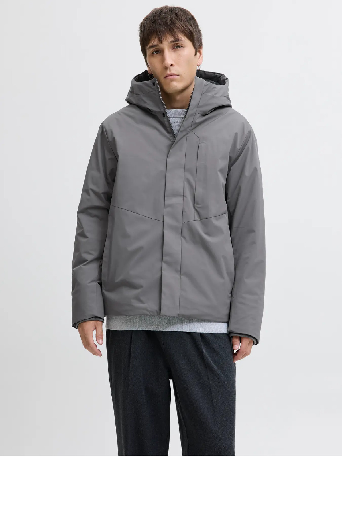 کت مردانه راسته آستین بلند | جک اند جونز Jack & Jones 12278781 - تصویر 3