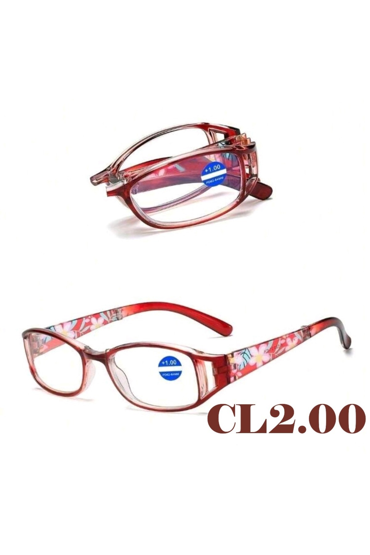 lenzio katlanır mavi ışık korumalı kitap okuma gözlüğü