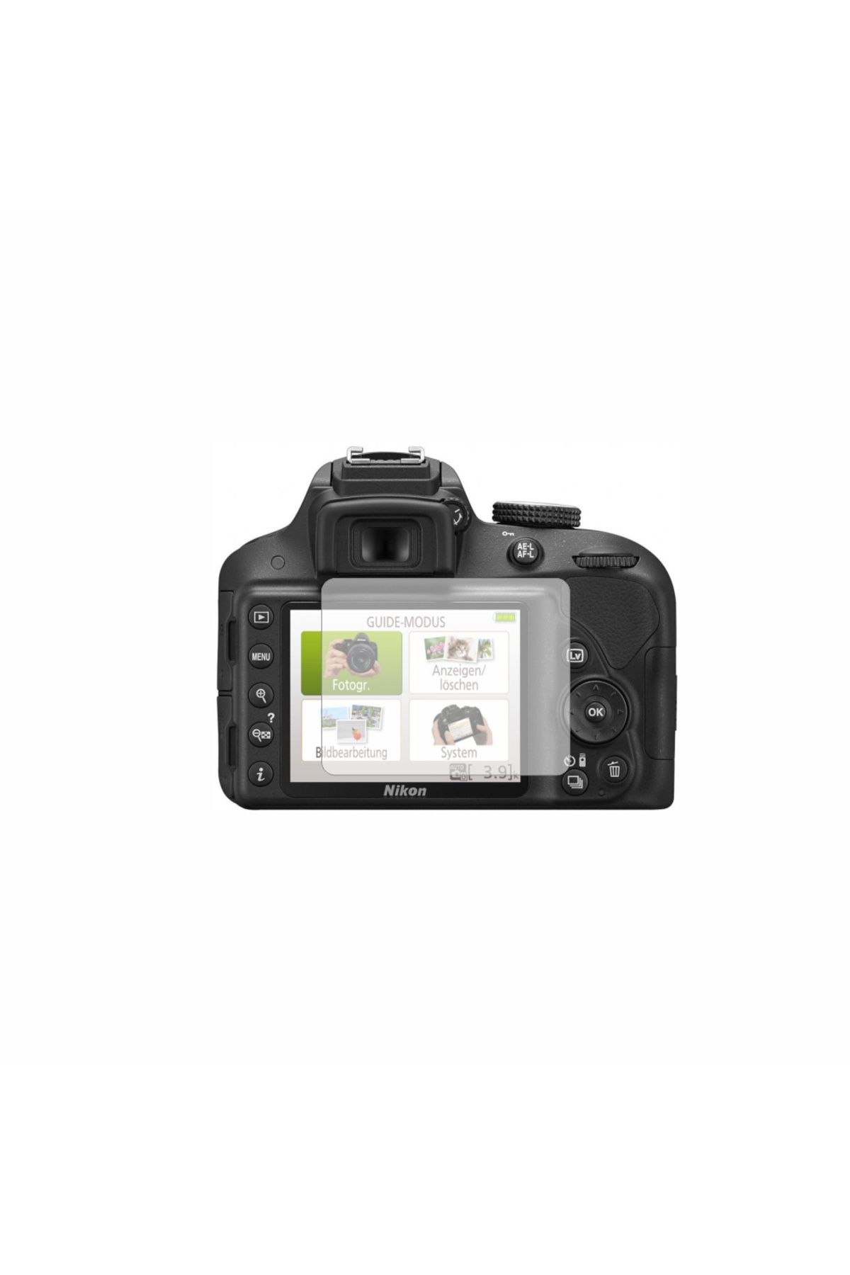 Dipos Displayschutzfolie Für Nikon D3300 – 6x Im Set, Kratzfeste Hartbeschichtung (4H), Passgenau & Blasenfrei