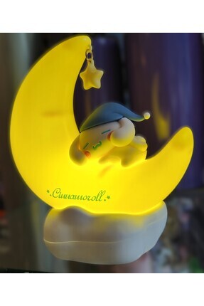 ada çanta kırtasiye Cinnamoroll figürlü masaüstü şarjlı gece lambası AD71022