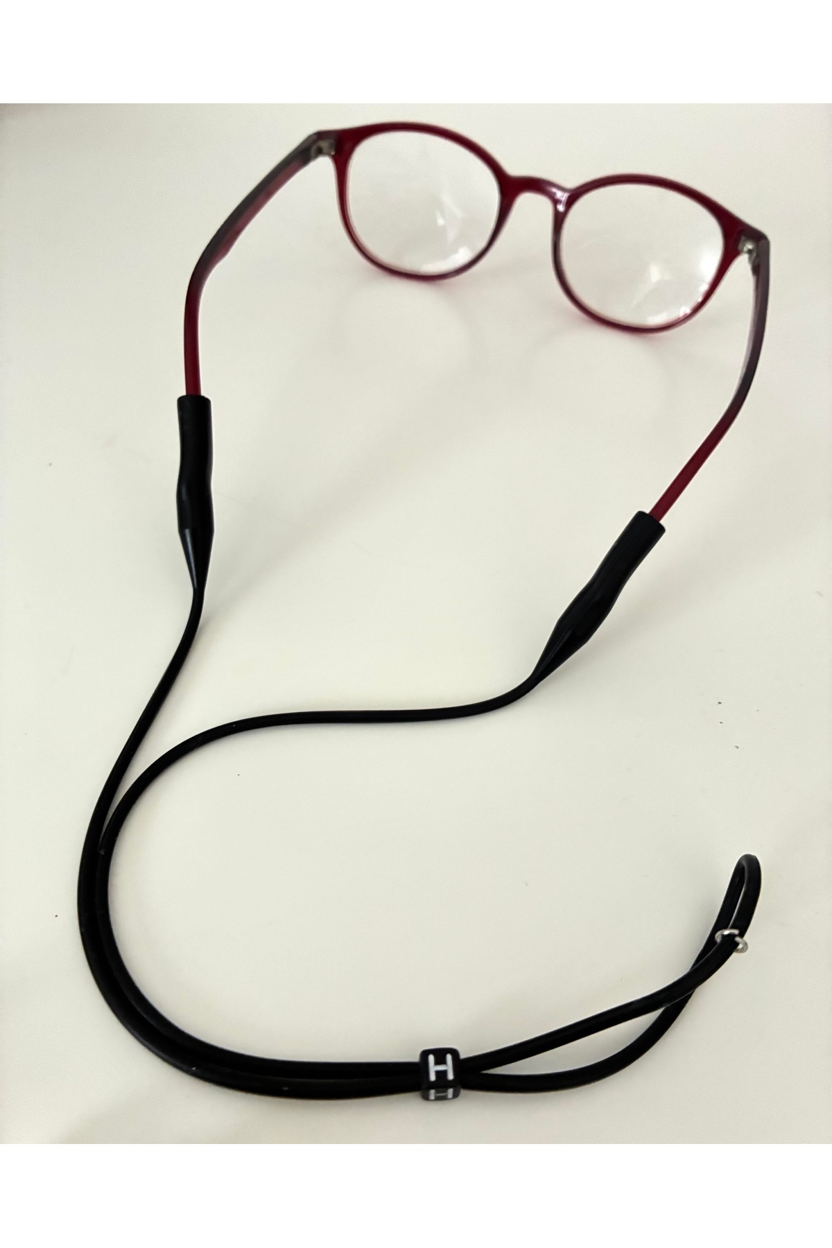 DeNors Ayarlanabilir Silikon Gözlük Askısı İpi | Kaymaz Sporcu ve İş Güvenliği Gözlük Bandı (Unisex)