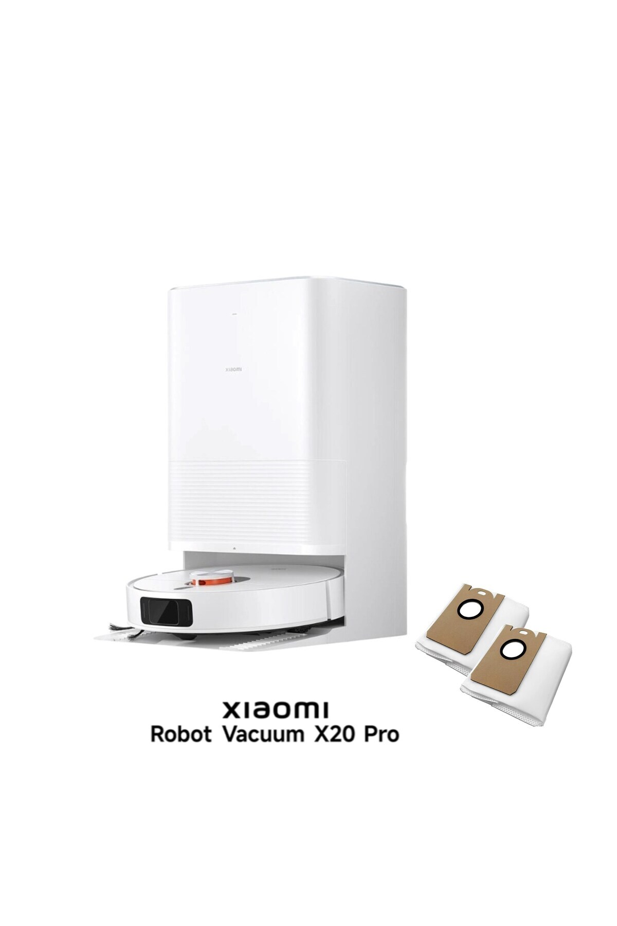 Xiaomi Yeni Seri Robot Vacuum X20 Pro Premium Akıllı Robot Süpürge + Mop 7000Pa Emiş Gücü Yedek Toz Torbalı