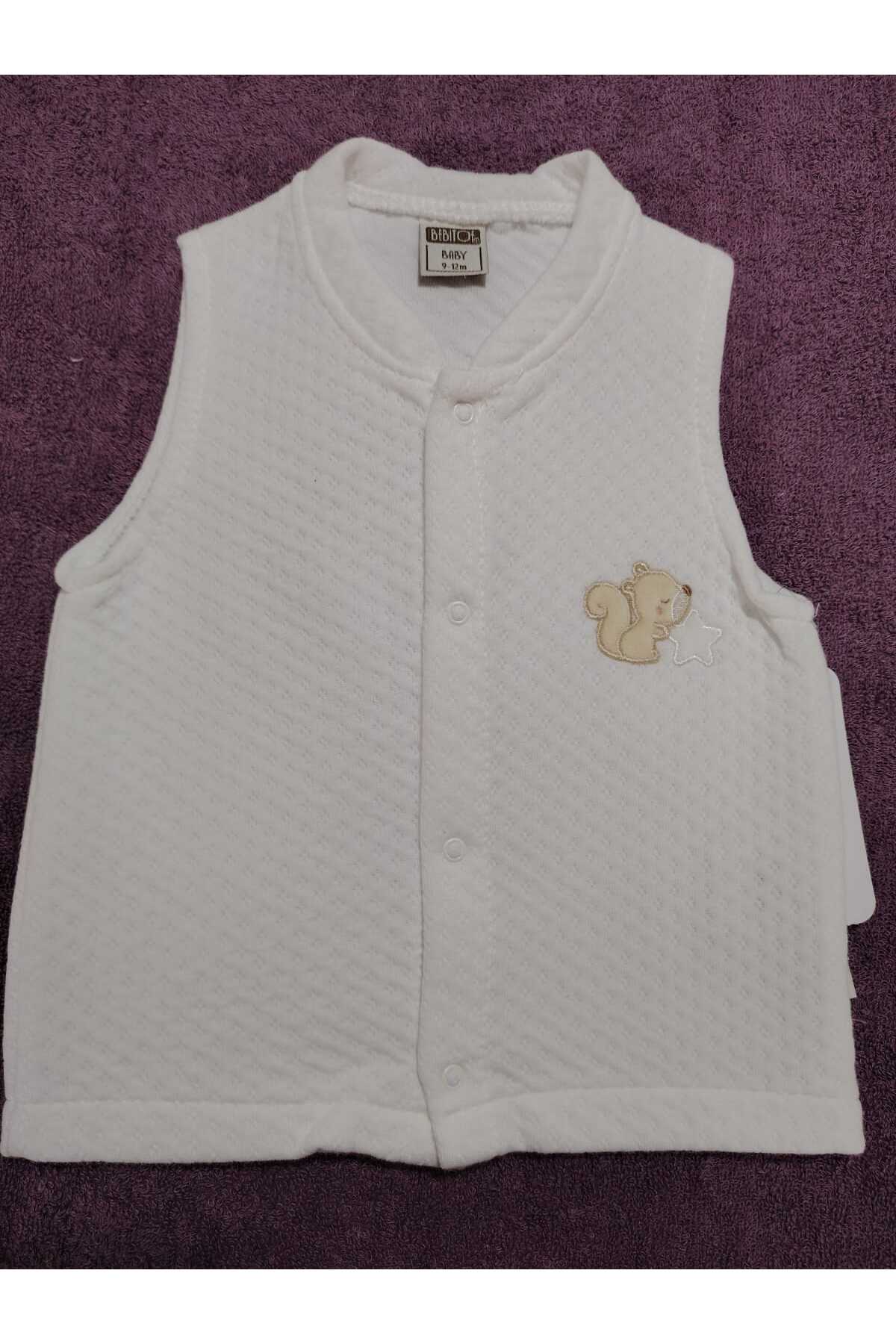 Bebitof Sincap yıldız baskılı yelek fotoğrafı 5 (önizleme)