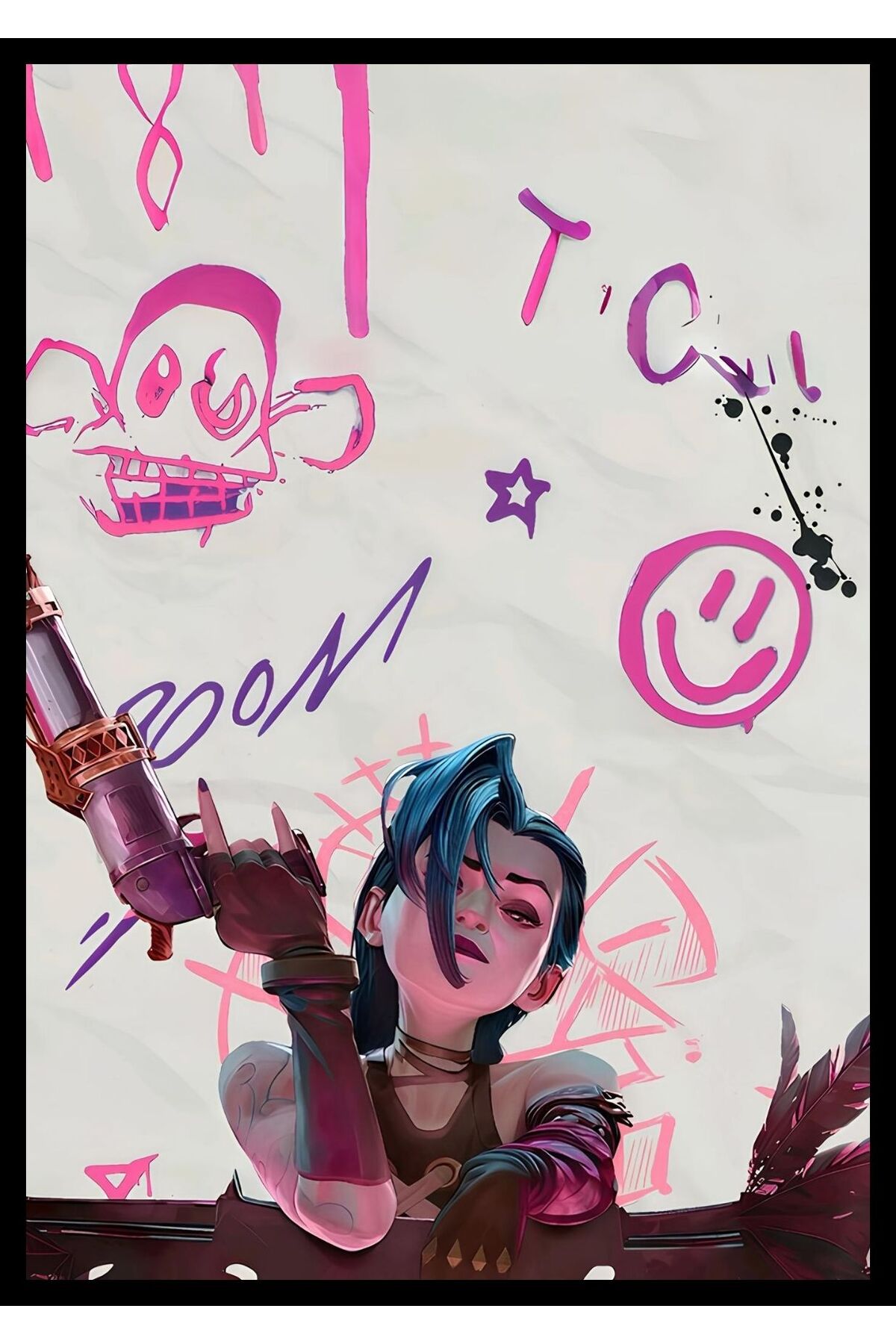 BONANZA Arcane Jinx Art Ahşap Poster - Fiyatı, Yorumları