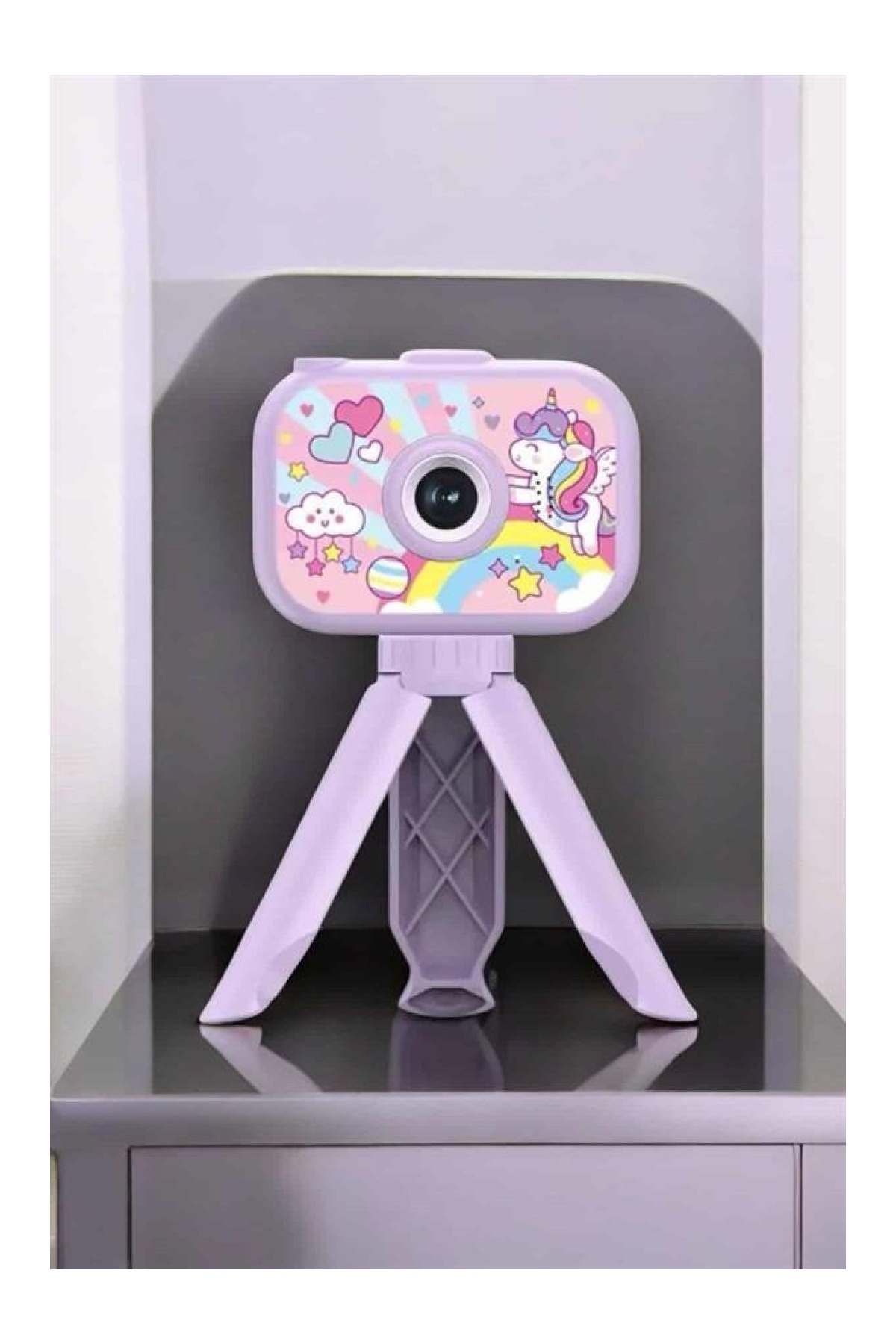 TeknoKesgin Ayaklı Mini Fotoğraf Makinesi Çocuk Için Eğitici Video Kamera