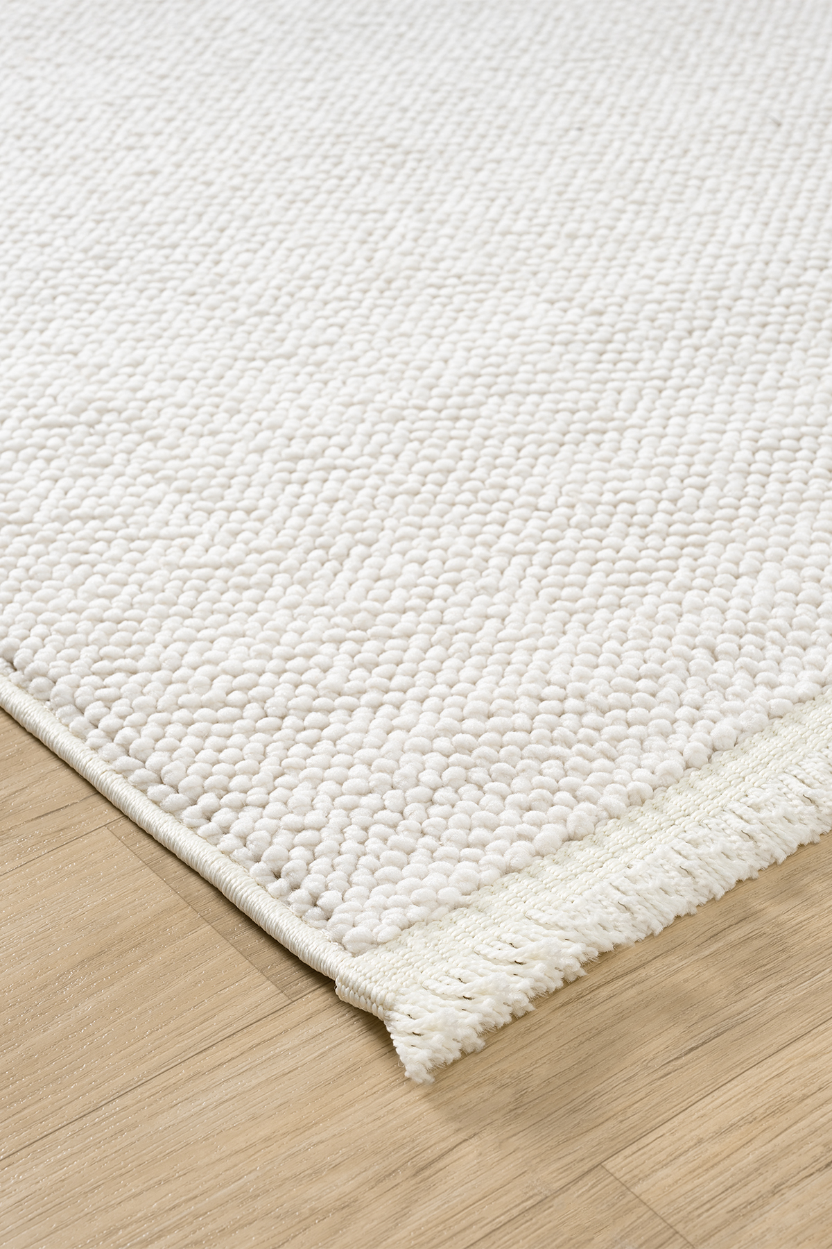 BETA Modern High Quality Extra Soft Curl Cream Kitchen Corridor Kids Room Living Room Rug